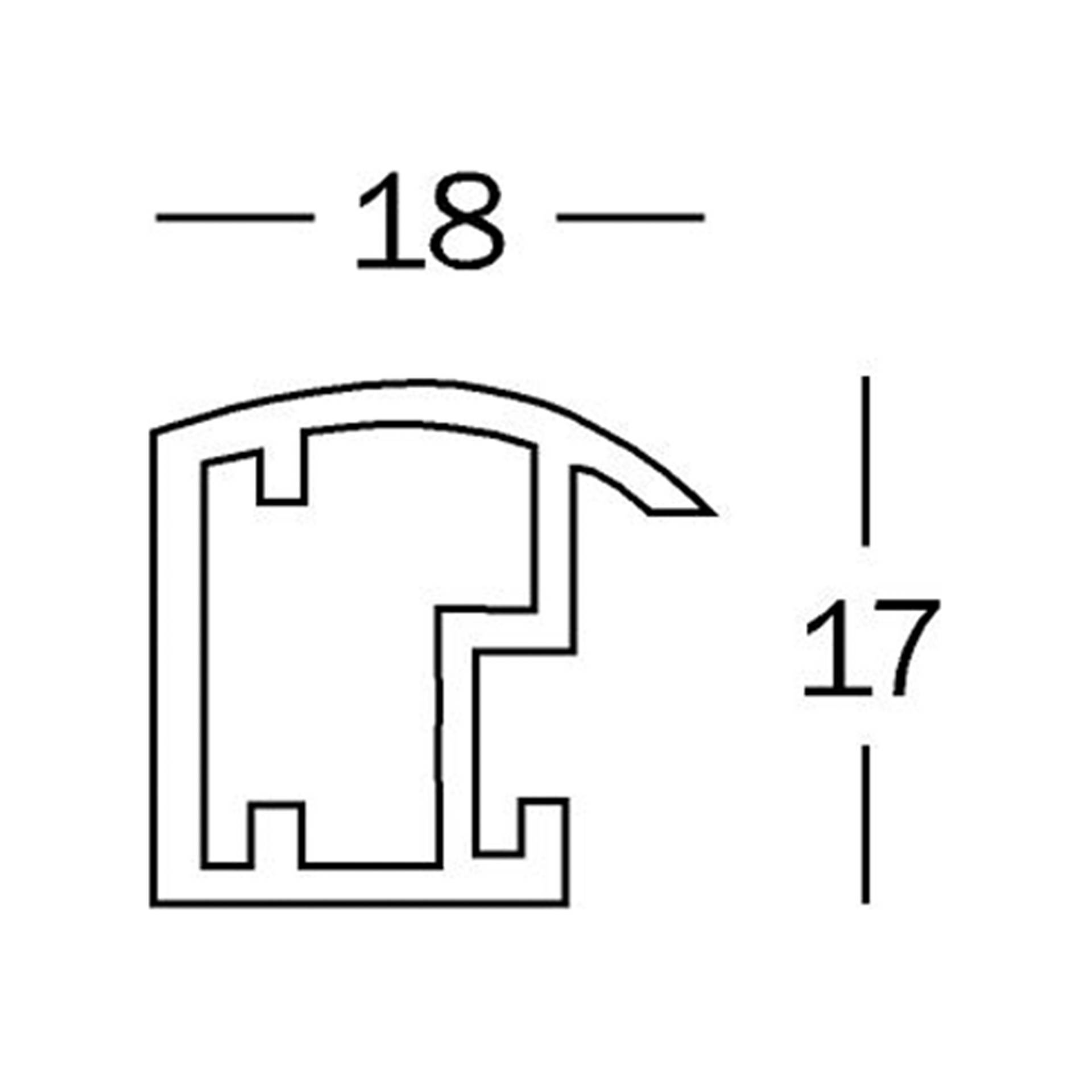 Walther Trendstyle       21x29,7 plastica oro DIN A4 KP130G