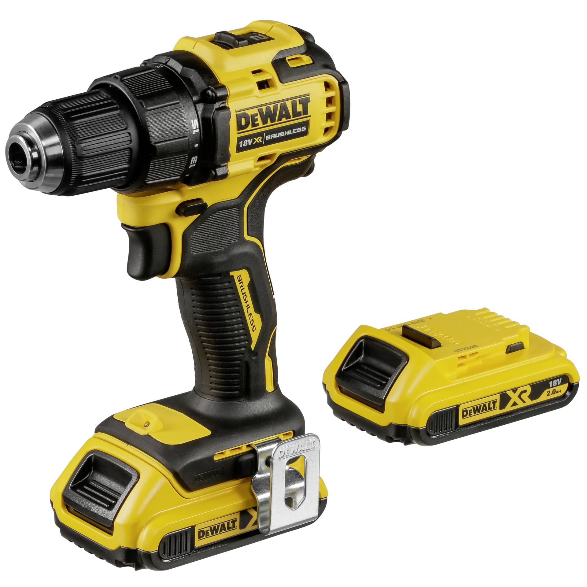 DeWalt DCD708D2T-QW trapano avvitat. batt. 18V, 2 Ah