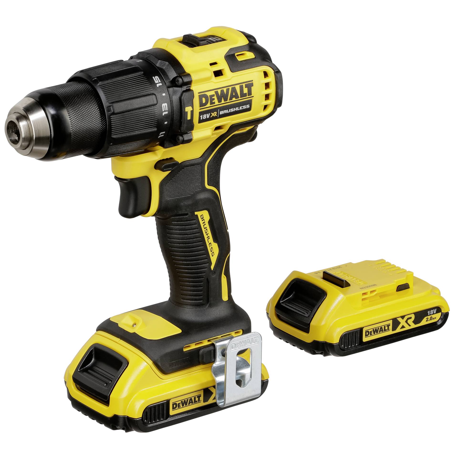 DeWalt DCD709D2T-QW avvitatore a percuss. a batt 18V