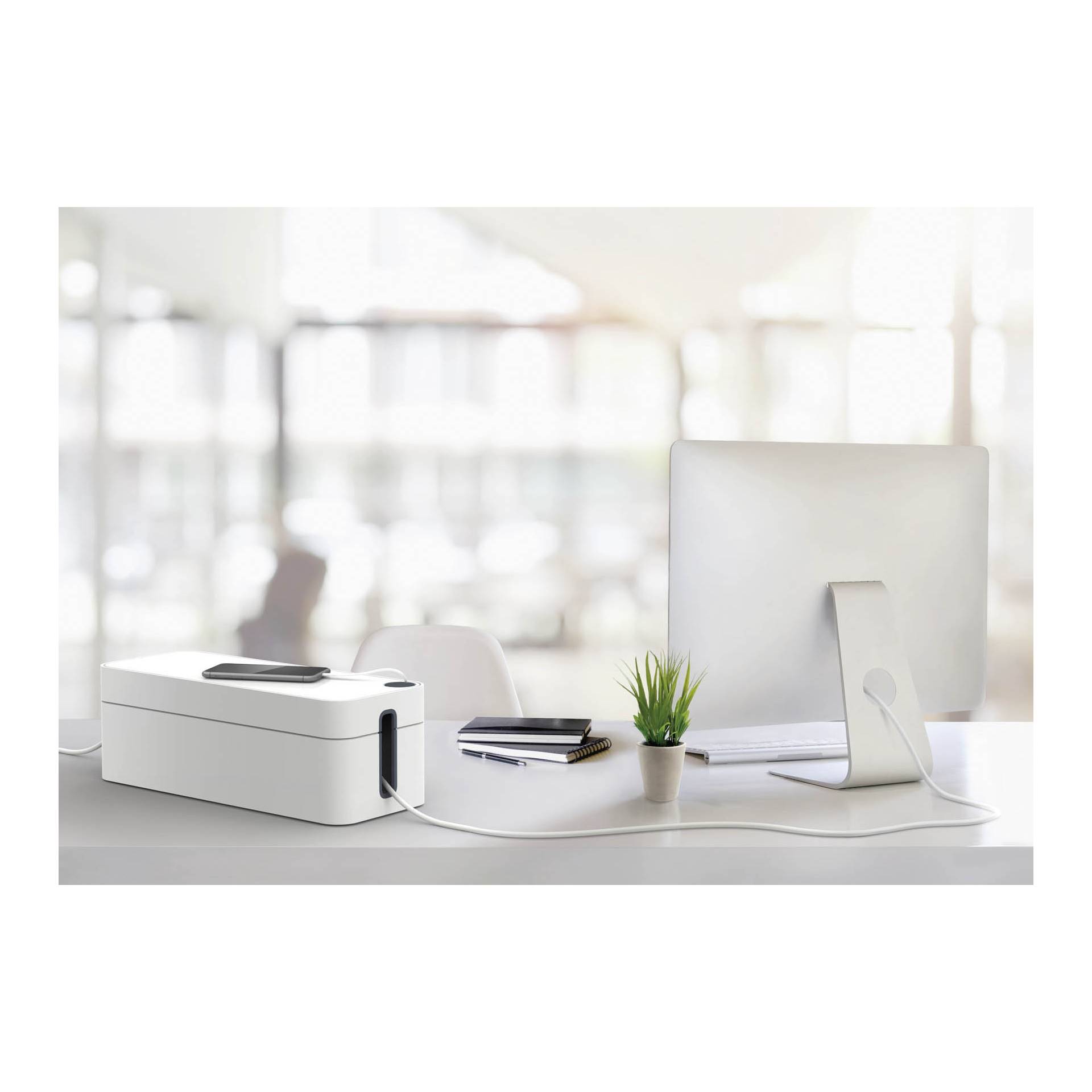 Durable scatola nascondi cavi CAVOLINE BOX L grigio 503010