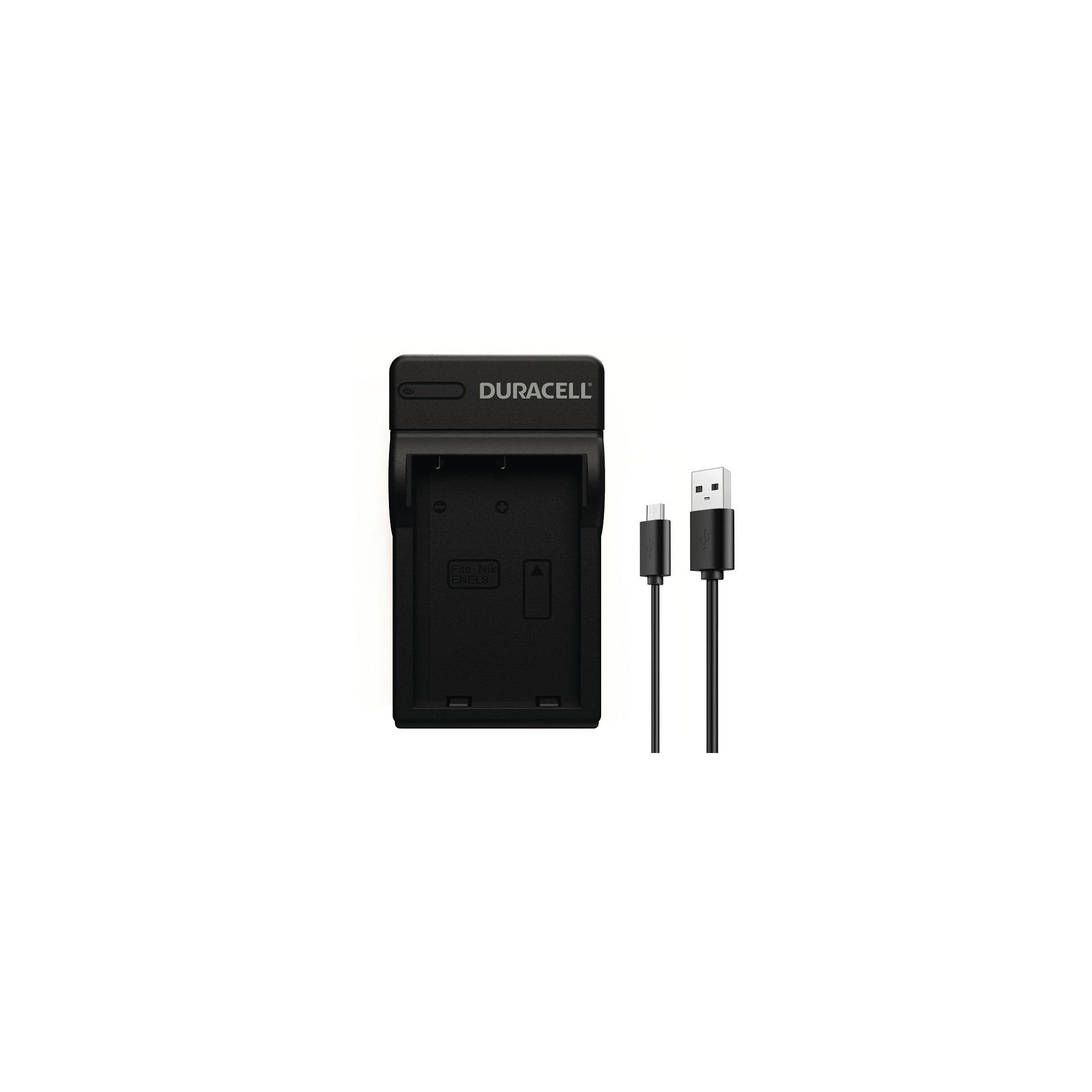 Duracell caricabatt.con cavo USB per DR9900/EN-EL9