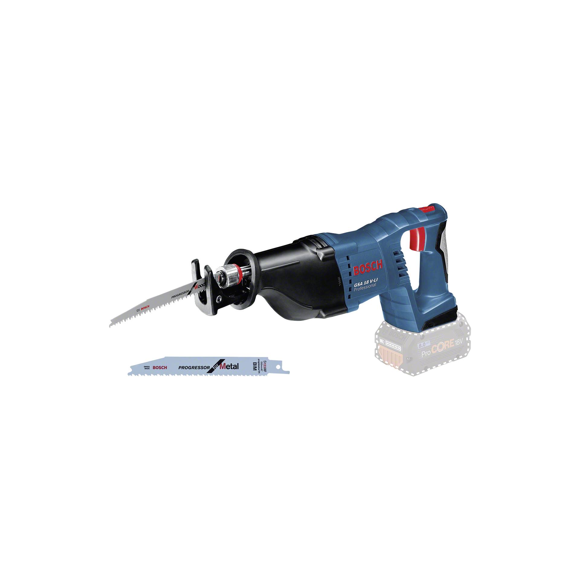 Bosch GSA 18V-LI Seghetto a batteria