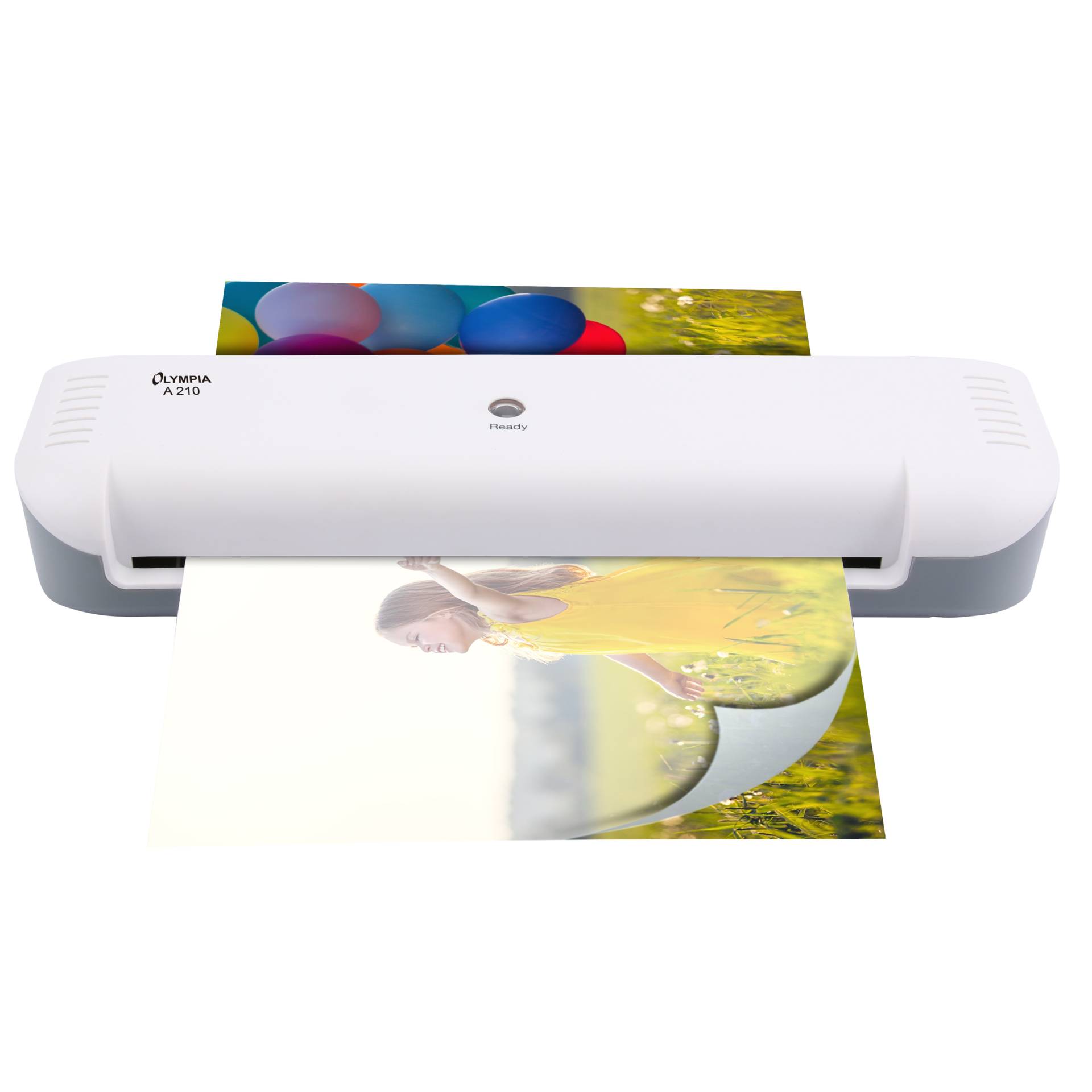 Olympia A 210 A4 plastificatrice bianco/grigio