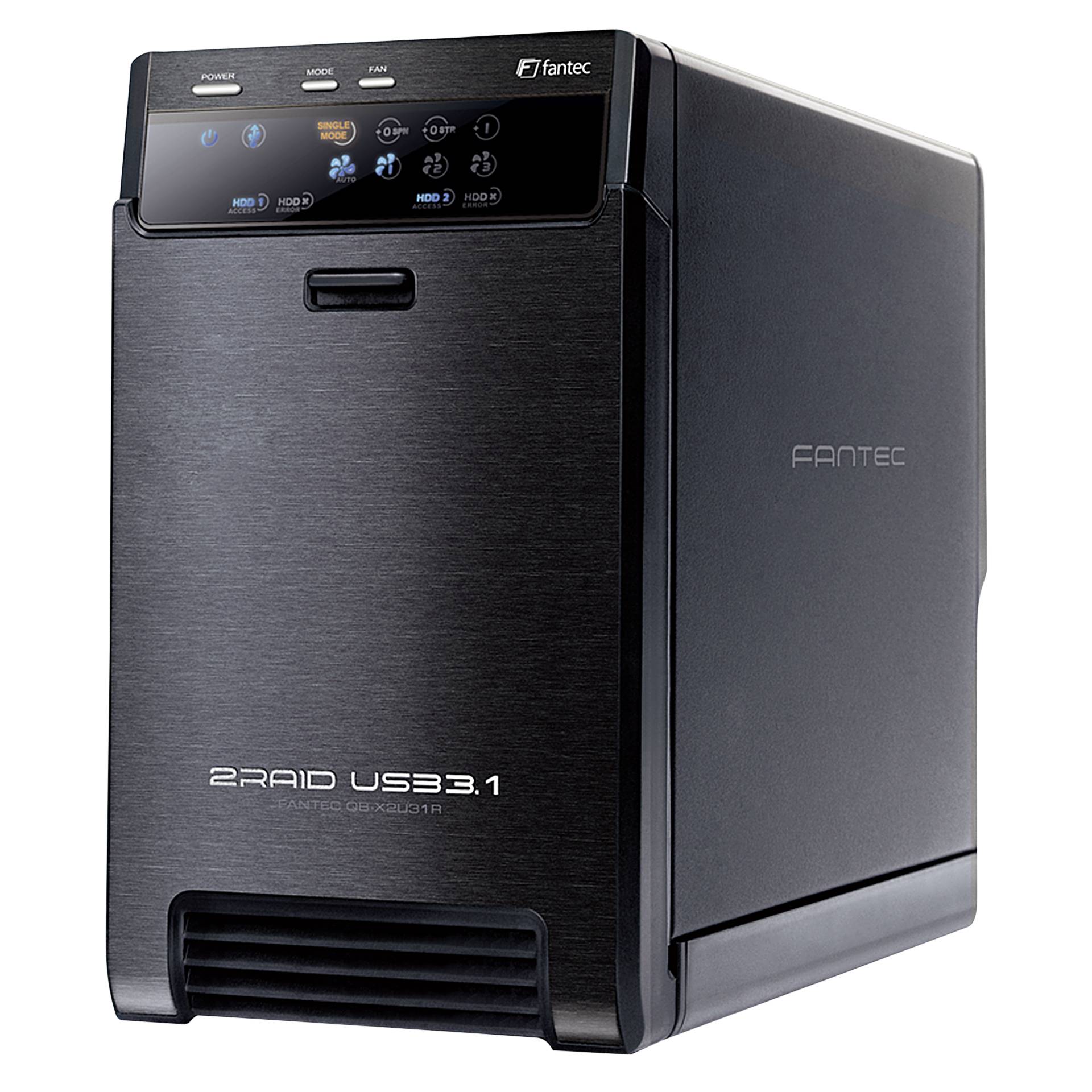 Fante QB-X2U31R nero 2 x 3,5 SATA Raid HDD USB 3.1