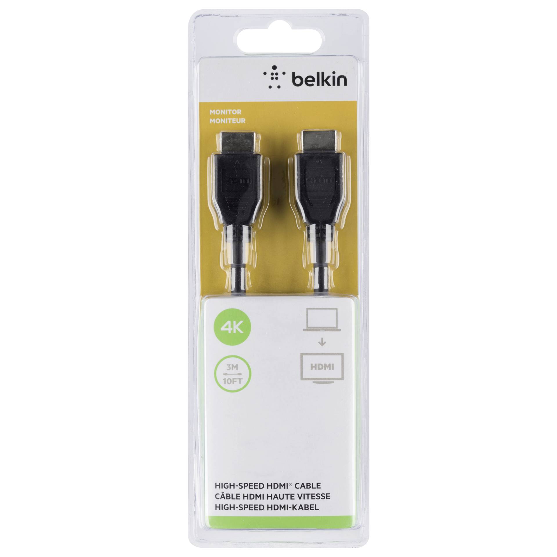 Belkin HDMI Standard Audio Video cavo 4K/Ultra HD compatibil