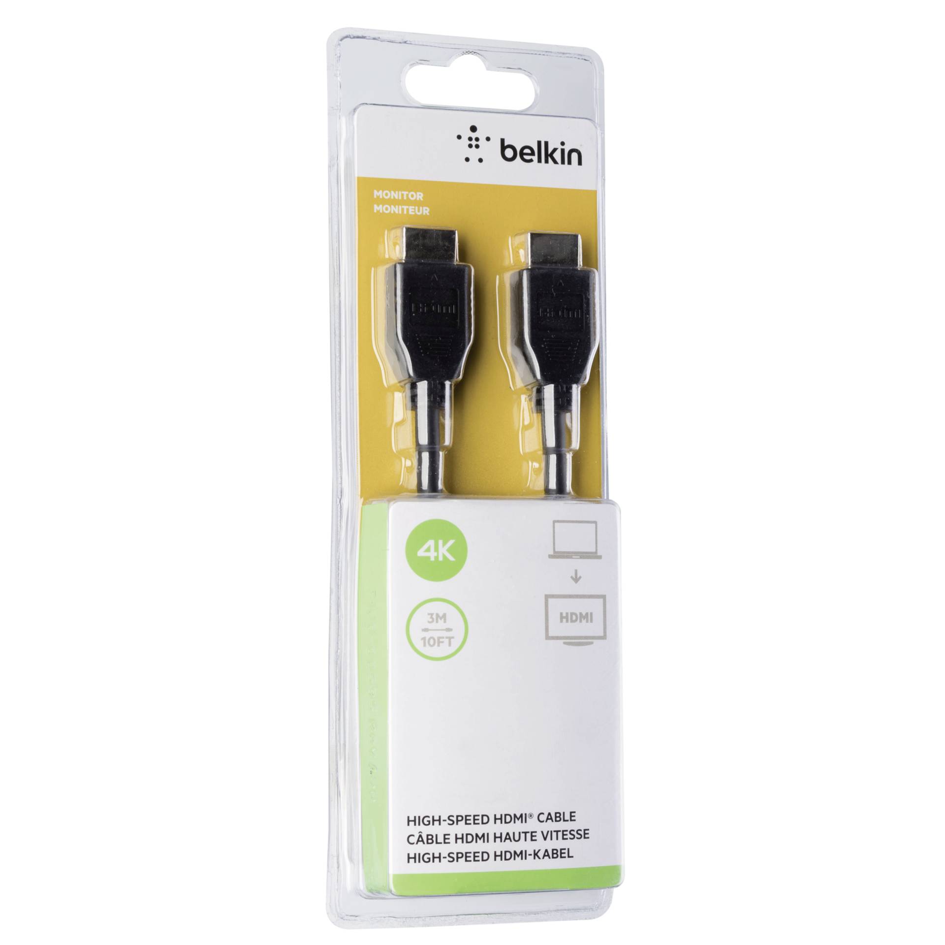 Belkin HDMI Standard Audio Video cavo 4K/Ultra HD compatibil