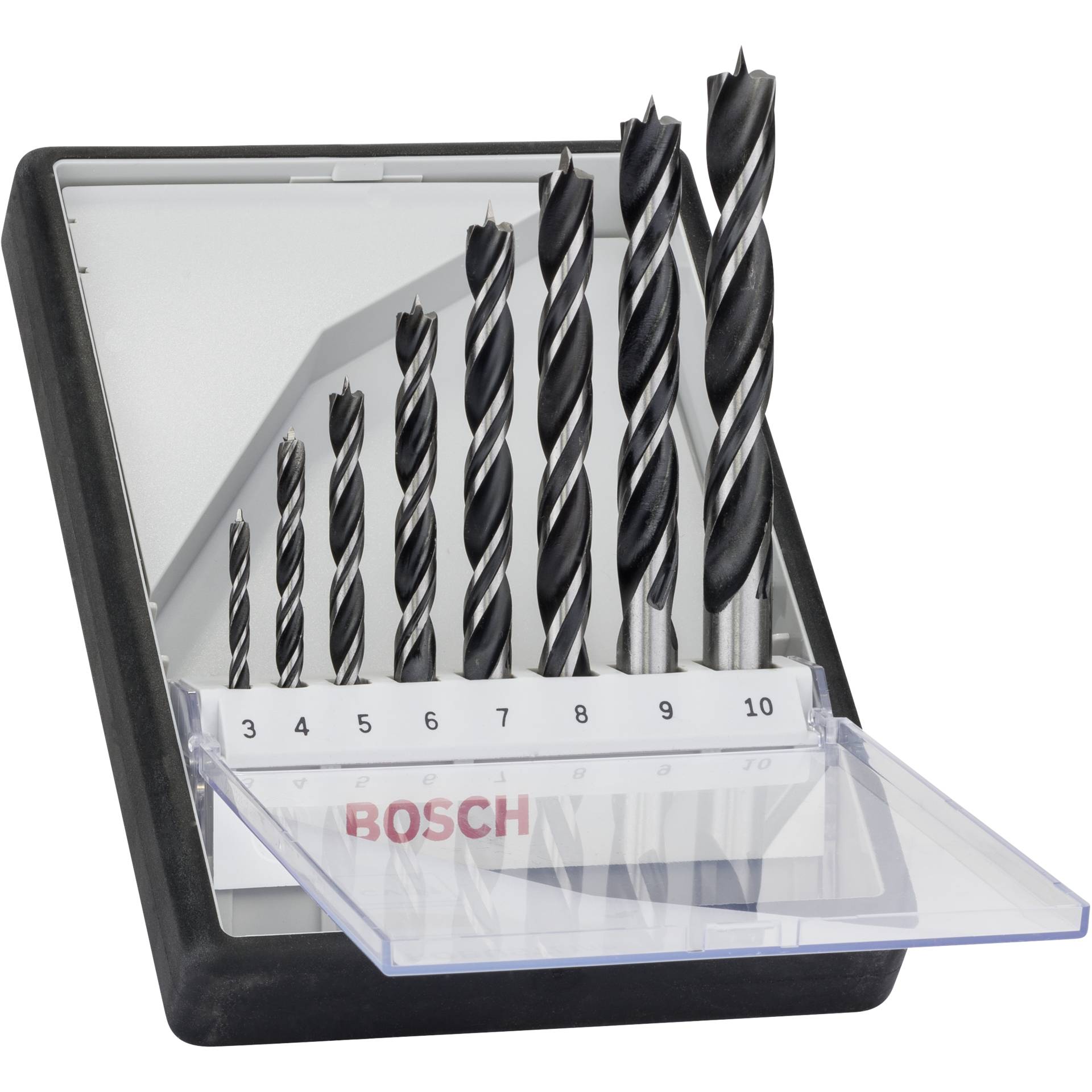 Bosch RobustLine Drill Bit Set 3-10mm 8 piece