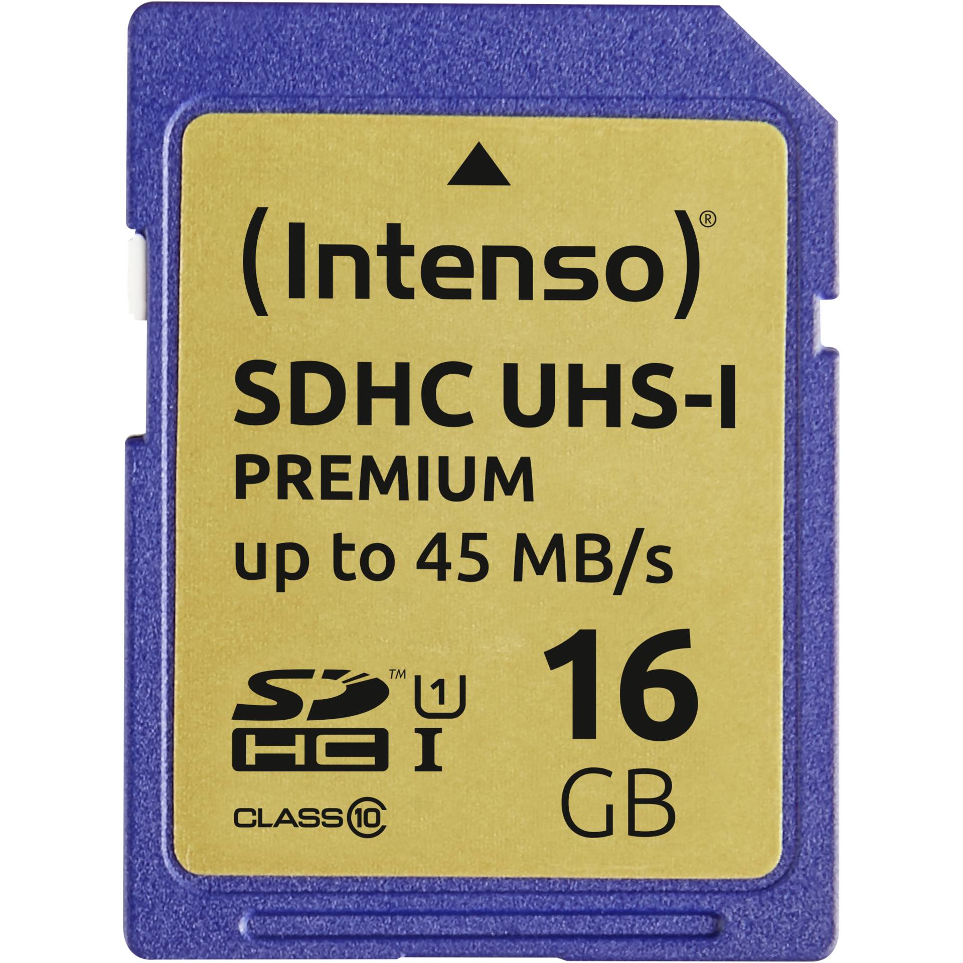 Intenso SDHC Card           16GB Class 10 UHS-I Premium