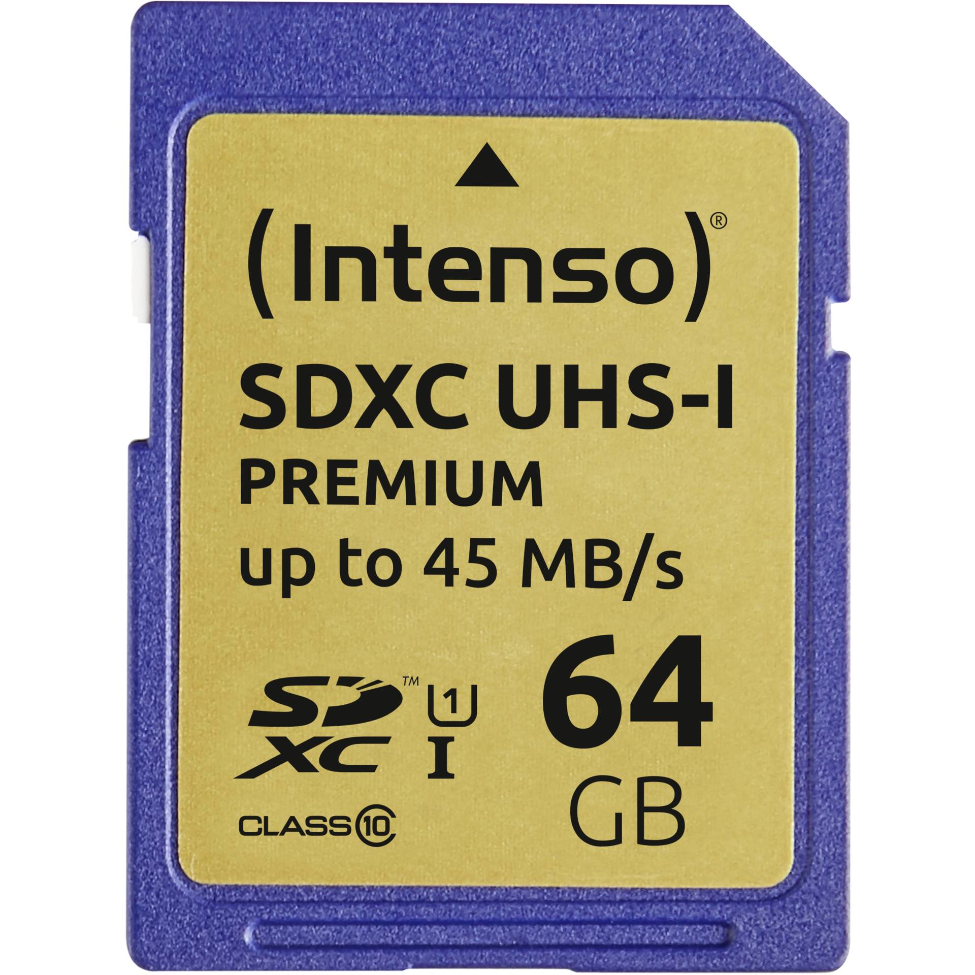 Intenso SDXC Card           64GB Class 10 UHS-I Premium