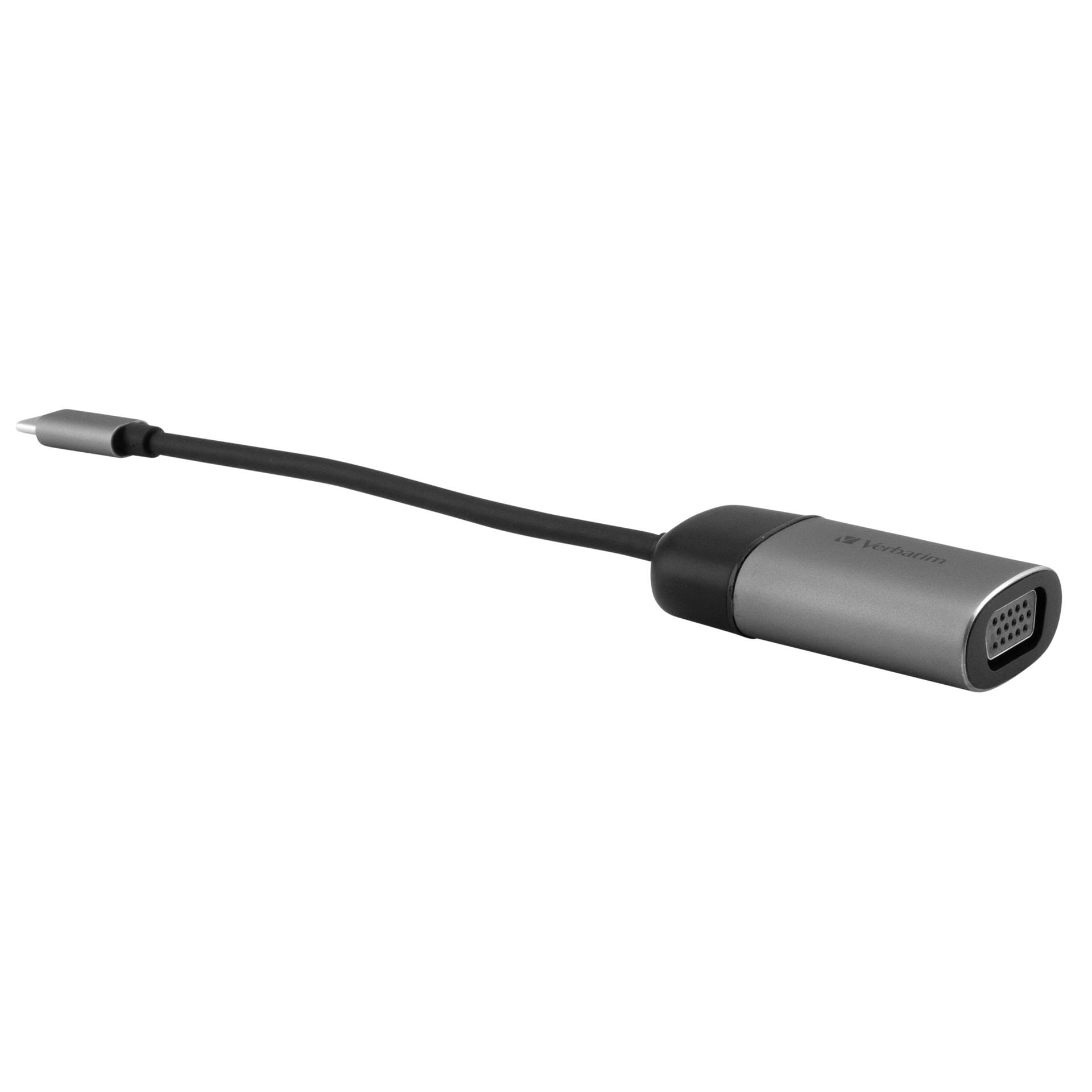 Verbatim USB-C HDMI 4k adatt. USB 3.1 GEN 1 VGA cavo 10 cm