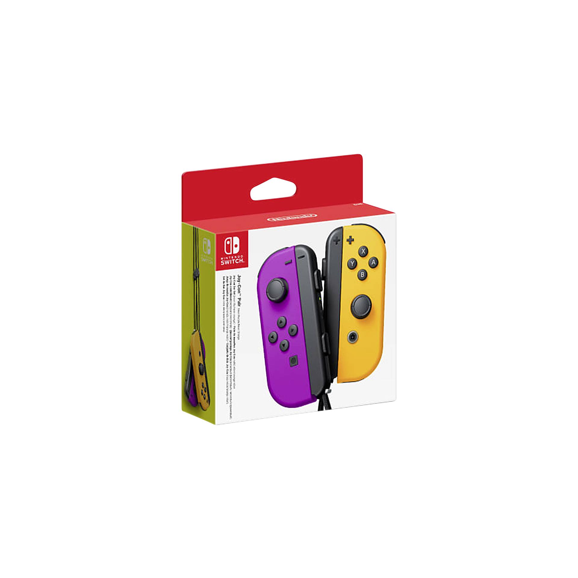 Nintendo Joy-Con 2er kit Neon Lila / Neon arancio
