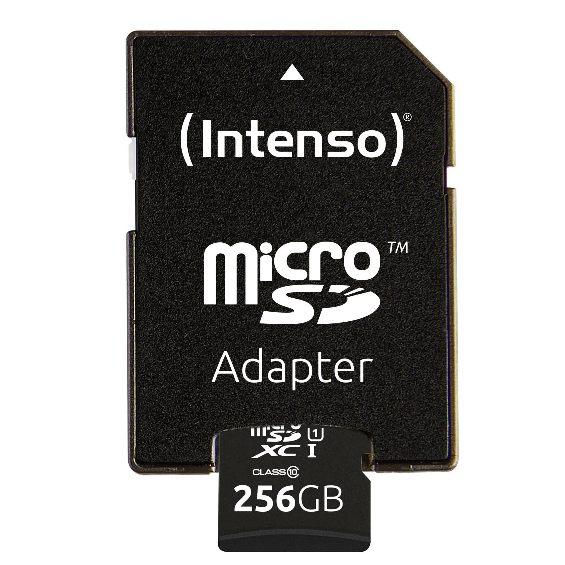 Intenso microSDXC Cards    256GB Class 10 UHS-I Premium