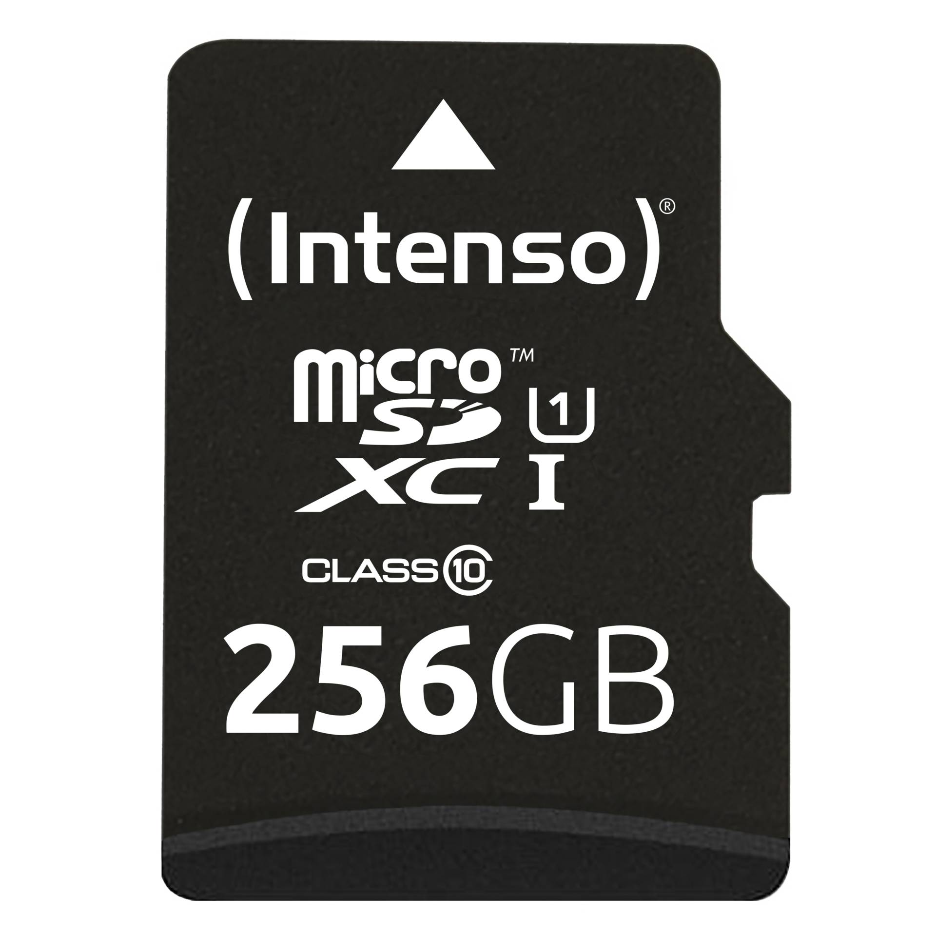 Intenso microSDXC Cards    256GB Class 10 UHS-I Premium