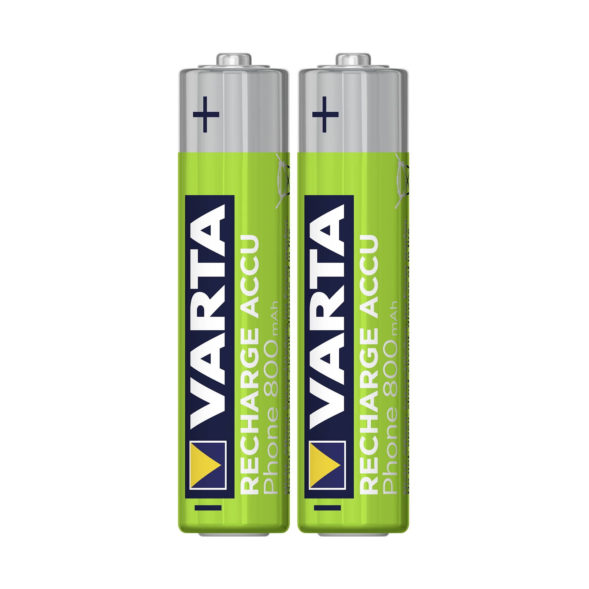 1x2 Varta Akku Professional Accu NiMH 800 mAh AAA Phone Powe