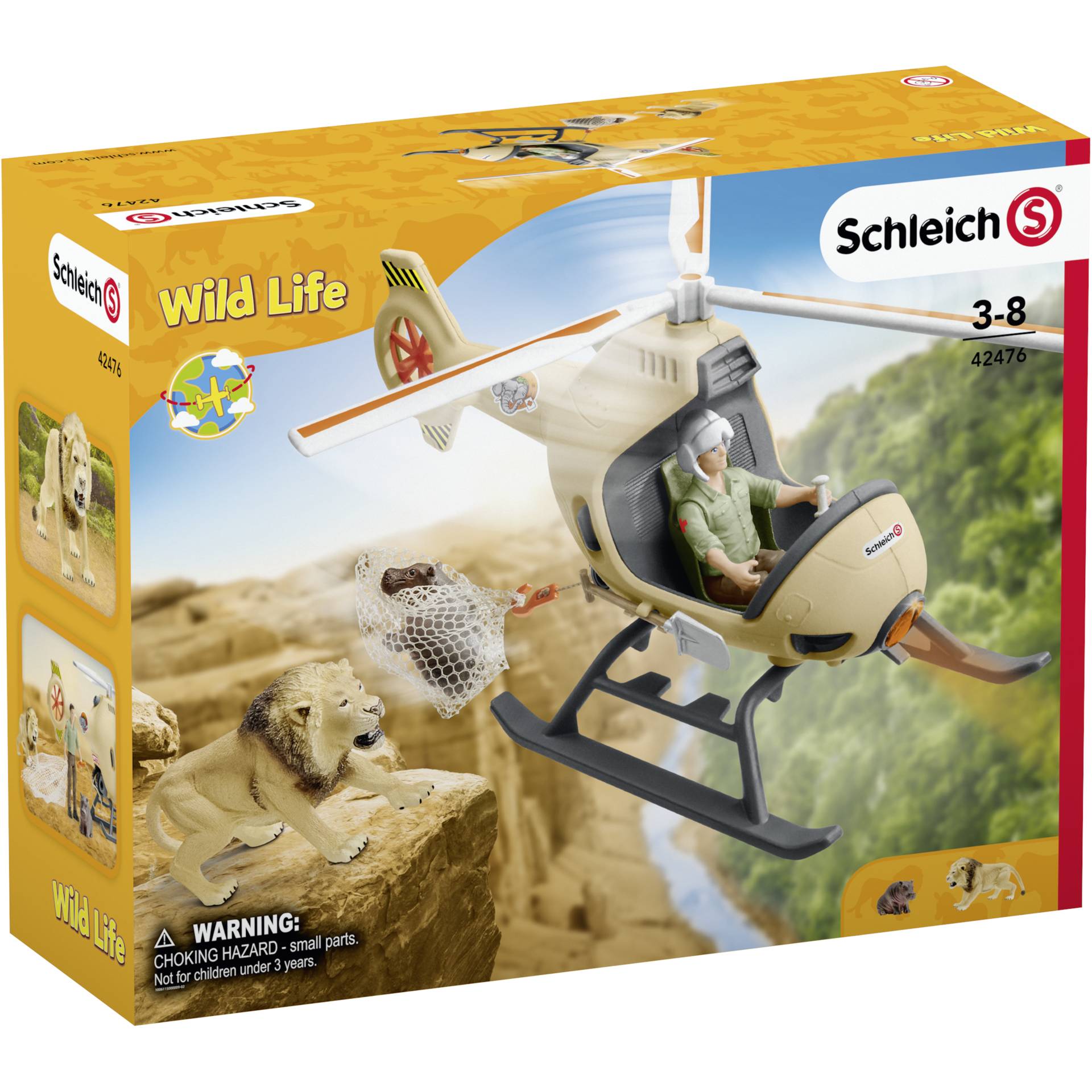 Schleich Wild Life    42476 Elisoccorso per animali