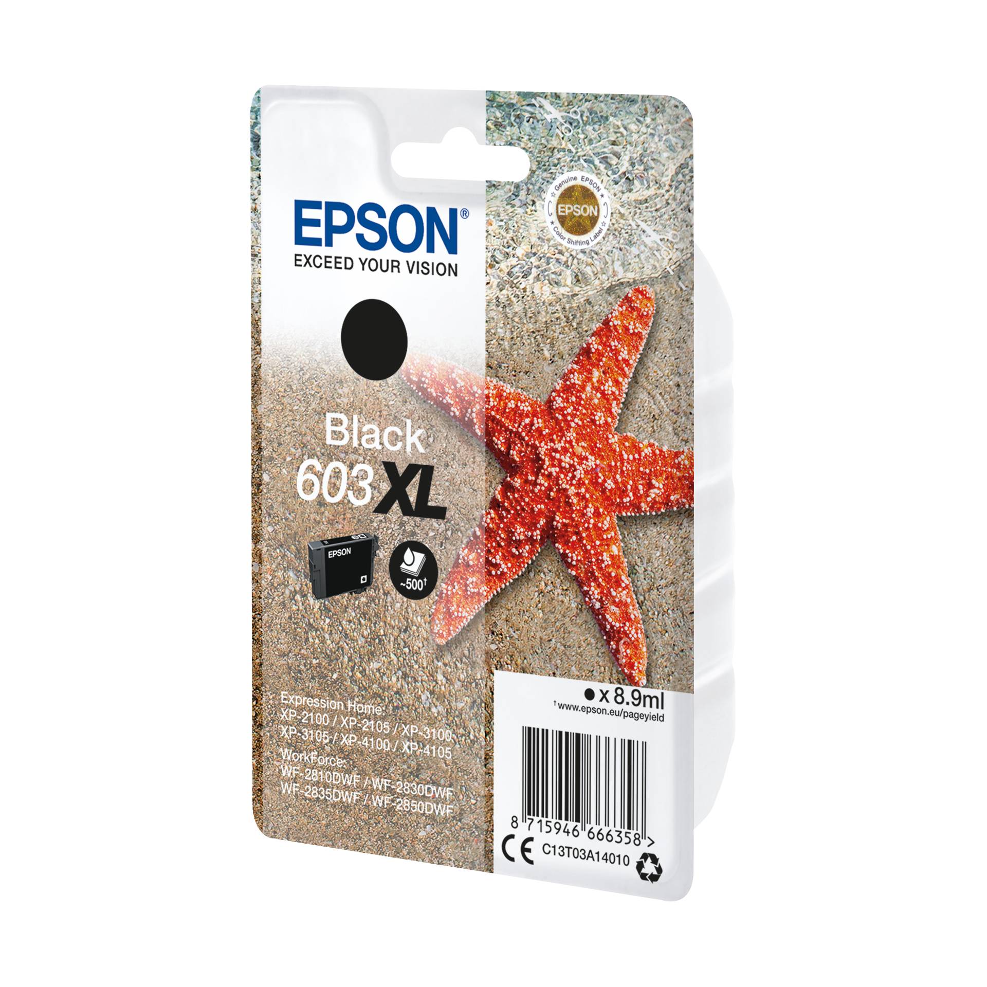 Epson cartuccia nero 603 XL                    T 03A1