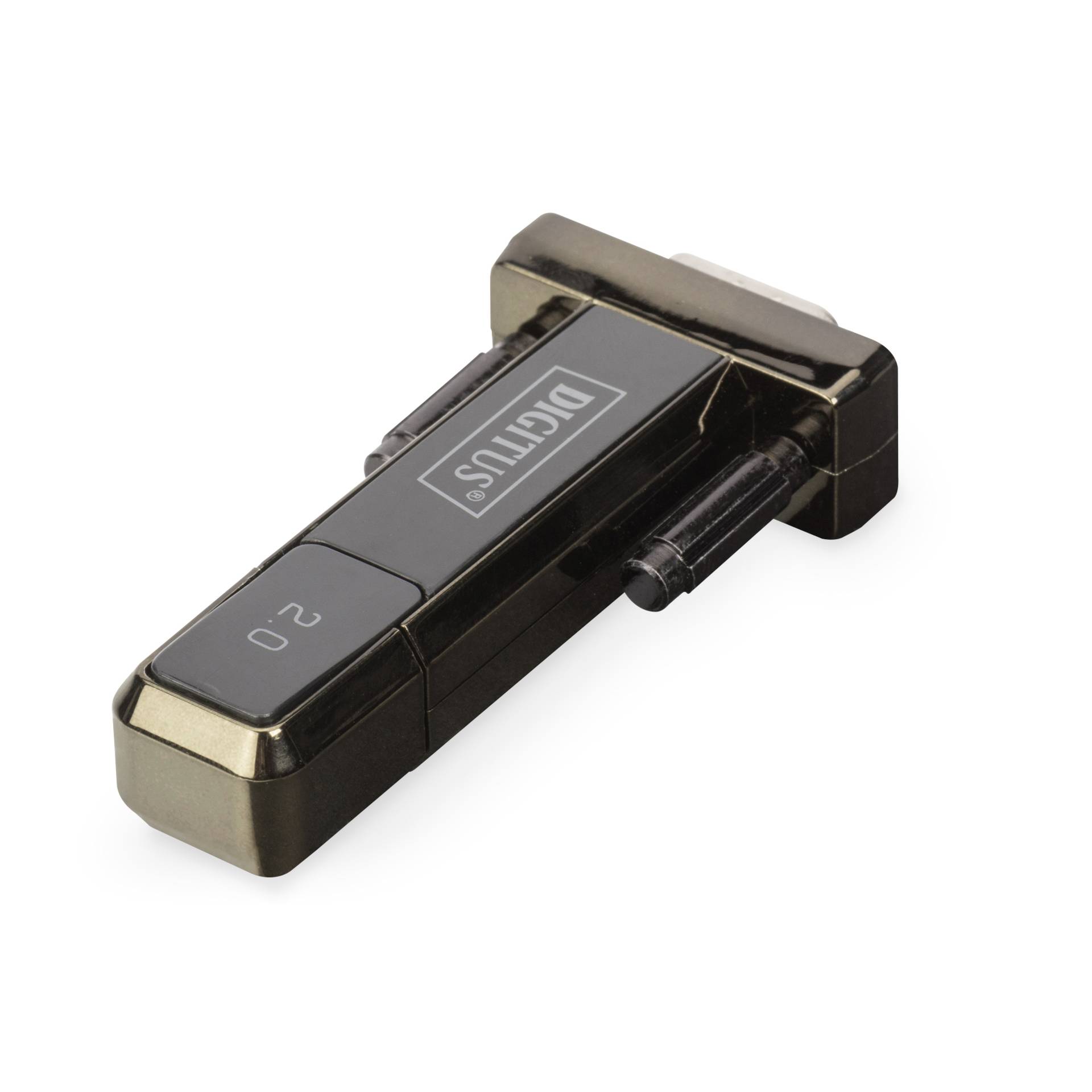 DIGITUS USB2.0 Serial adapter DSUB 9M incl. USB A Cable 80cm