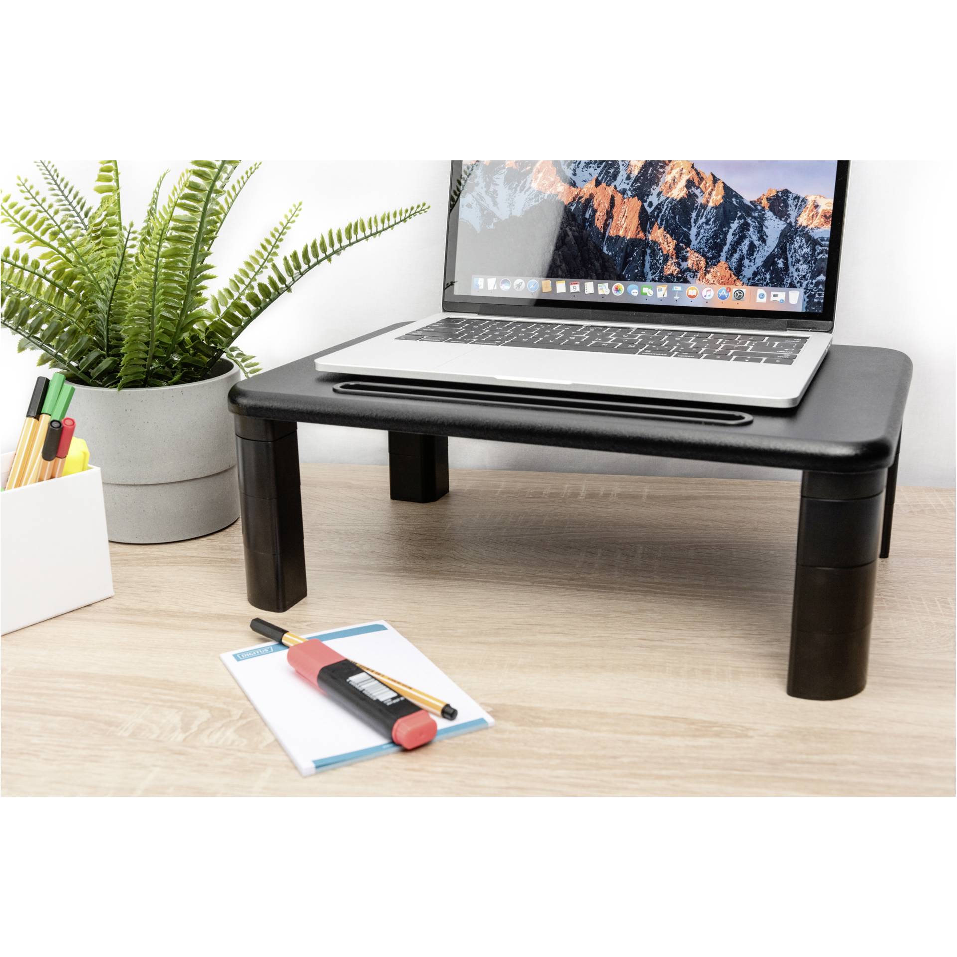 DIGITUS ergo. Monitor stand adjustable 400x280x143mm 10kg