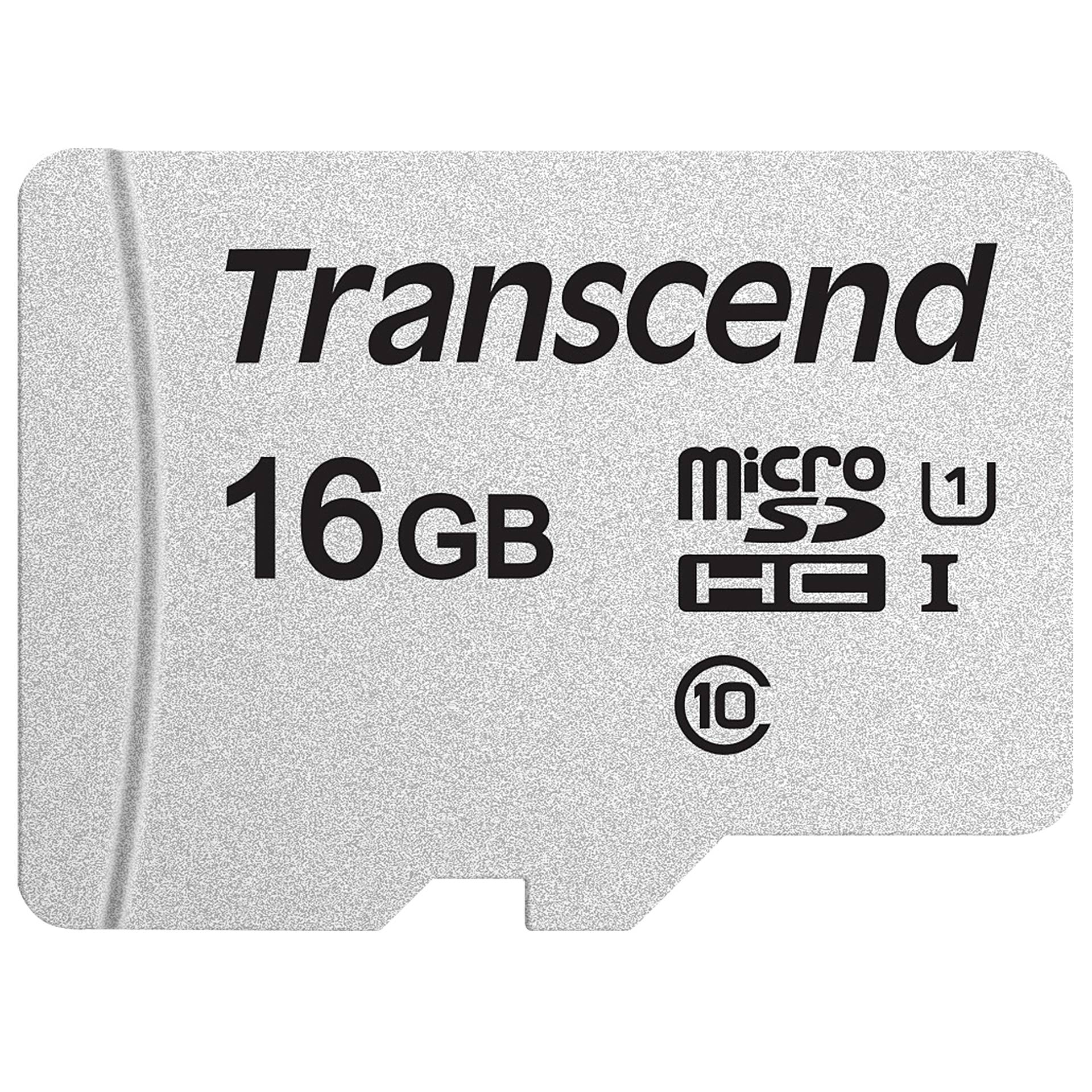 Transcend microSDHC 300S-A  16GB Class 10 UHS-I U1