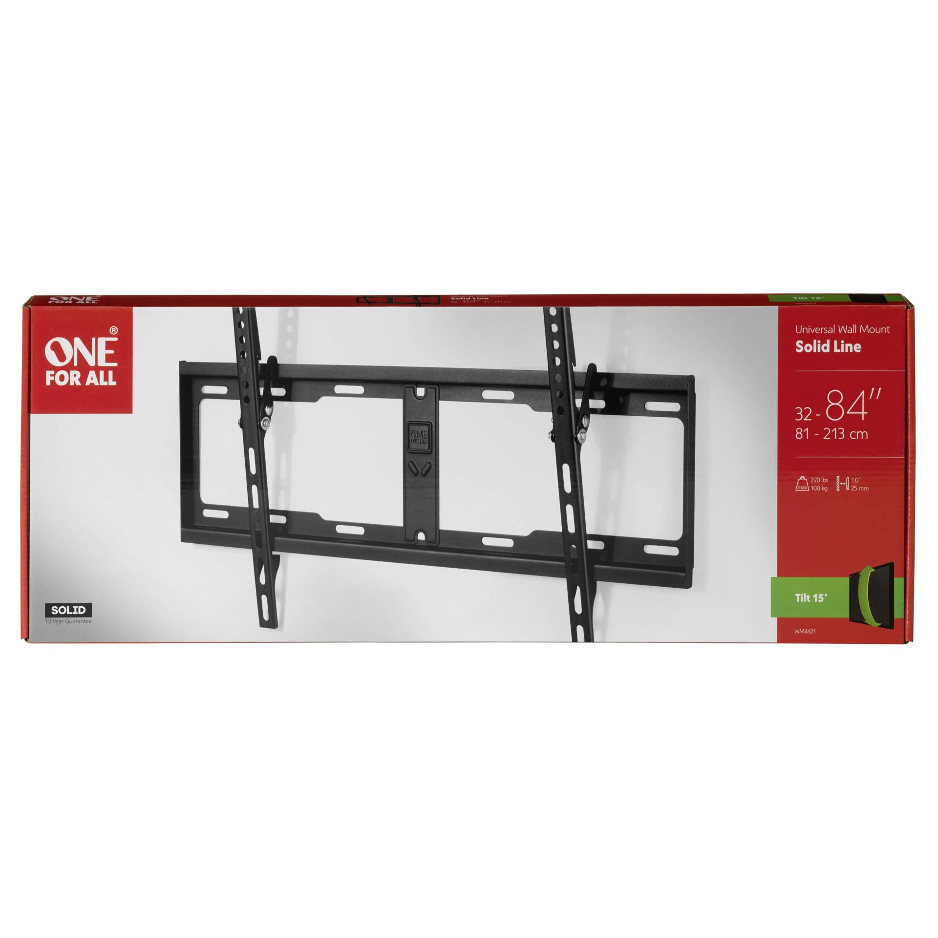 One for All TV supp. murale 84 Solid Tilt