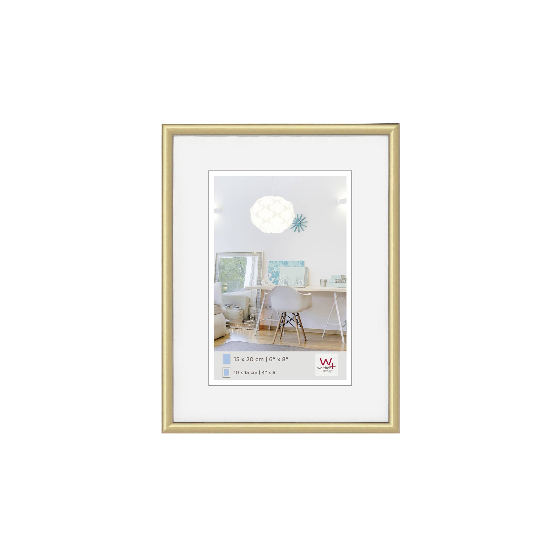 Walther New Lifestyle      15x20 plastica oro KV520G