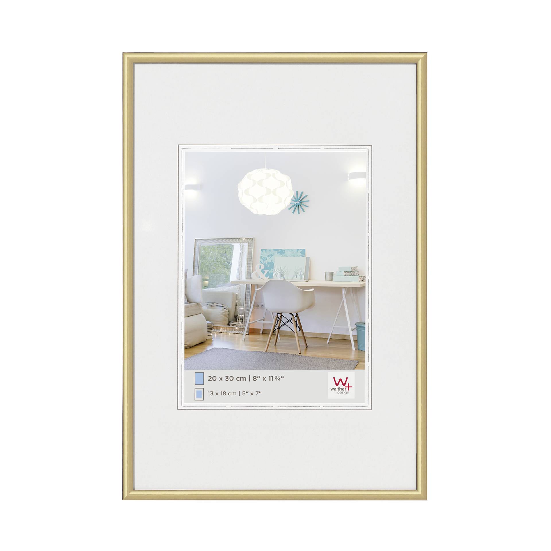 Walther New Lifestyle      20x30 plastica oro KV030G