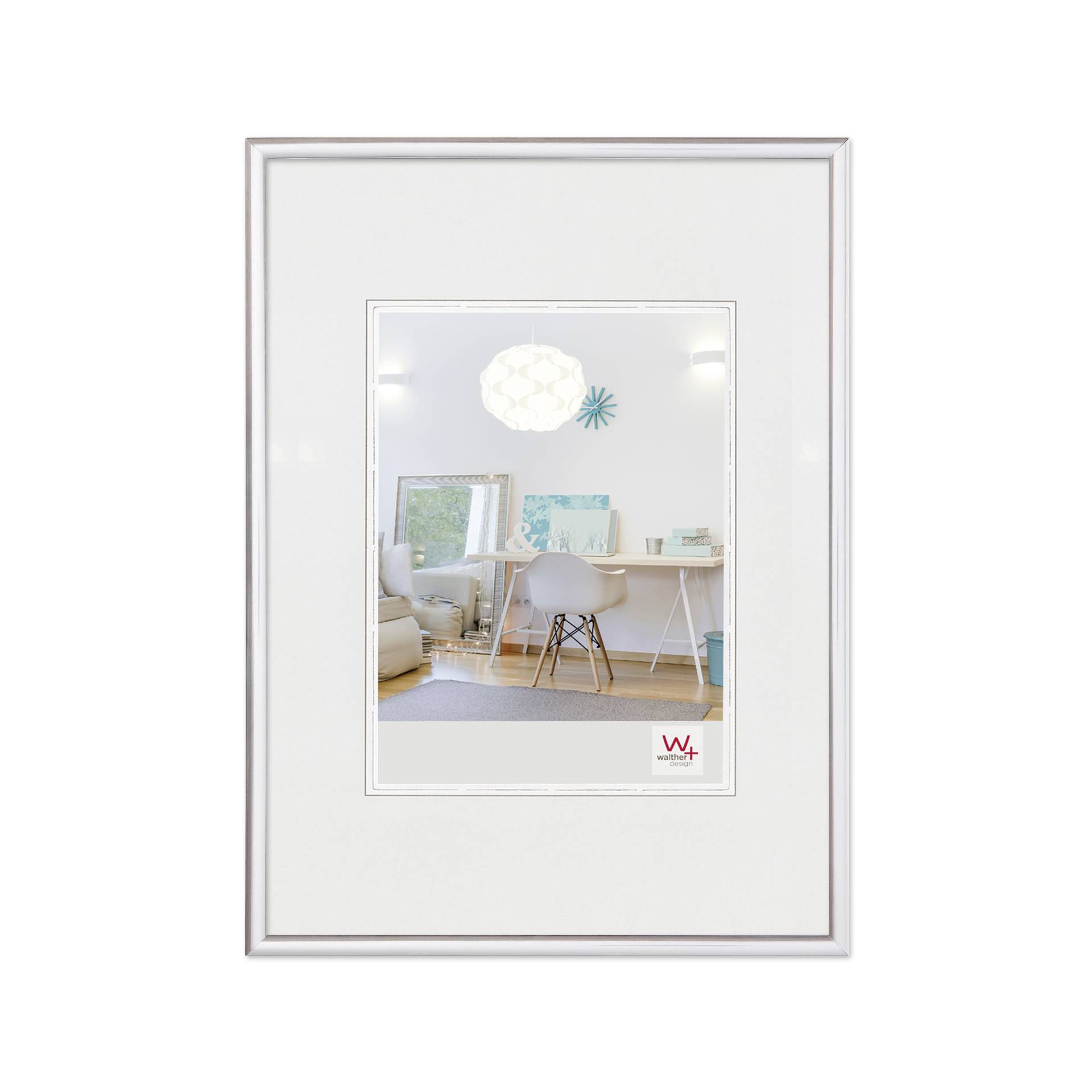 Walther New Lifestyle      13x18 plastica argento KV318S