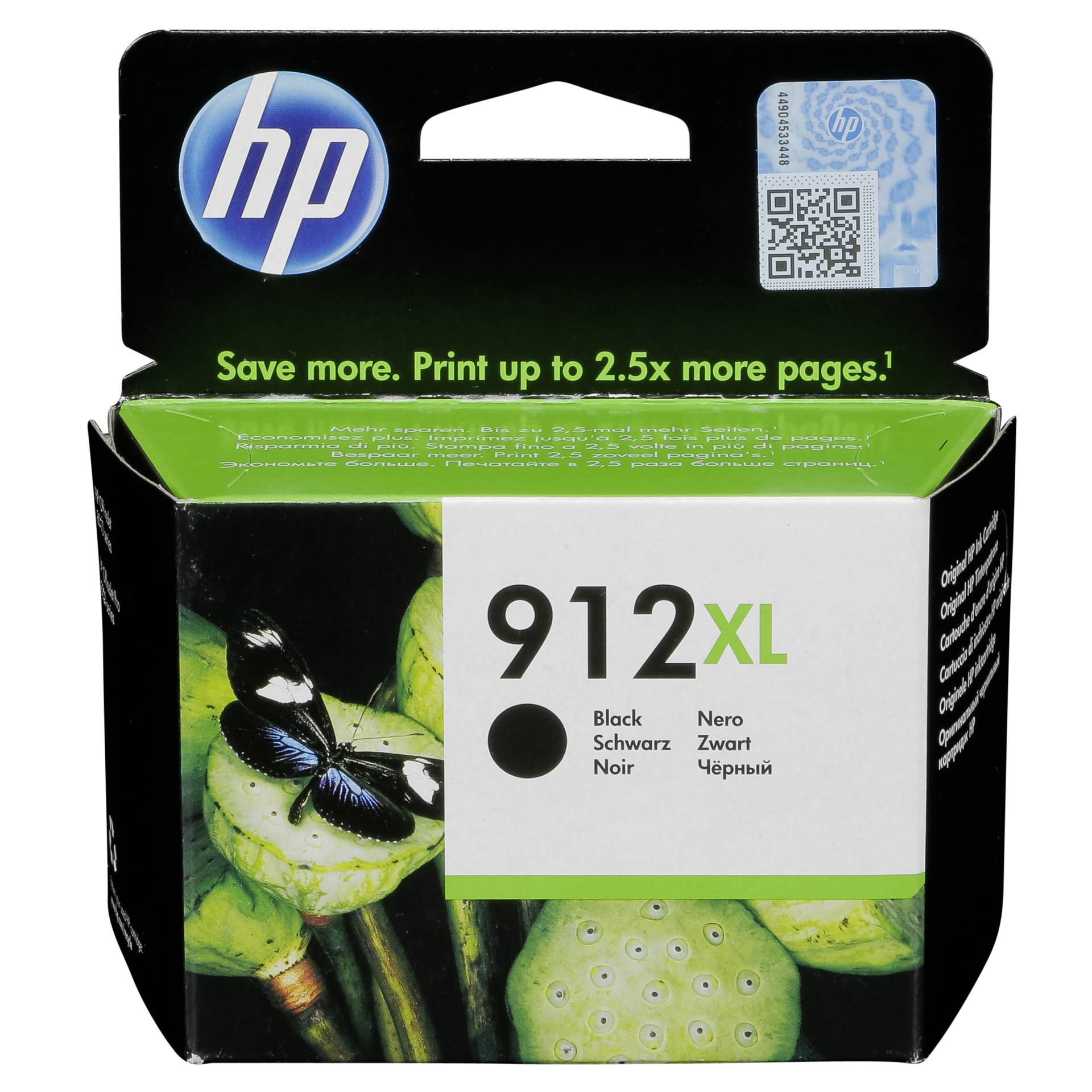 HP 3YL84AE cartuccia di inchiostro nero No. 912 XL