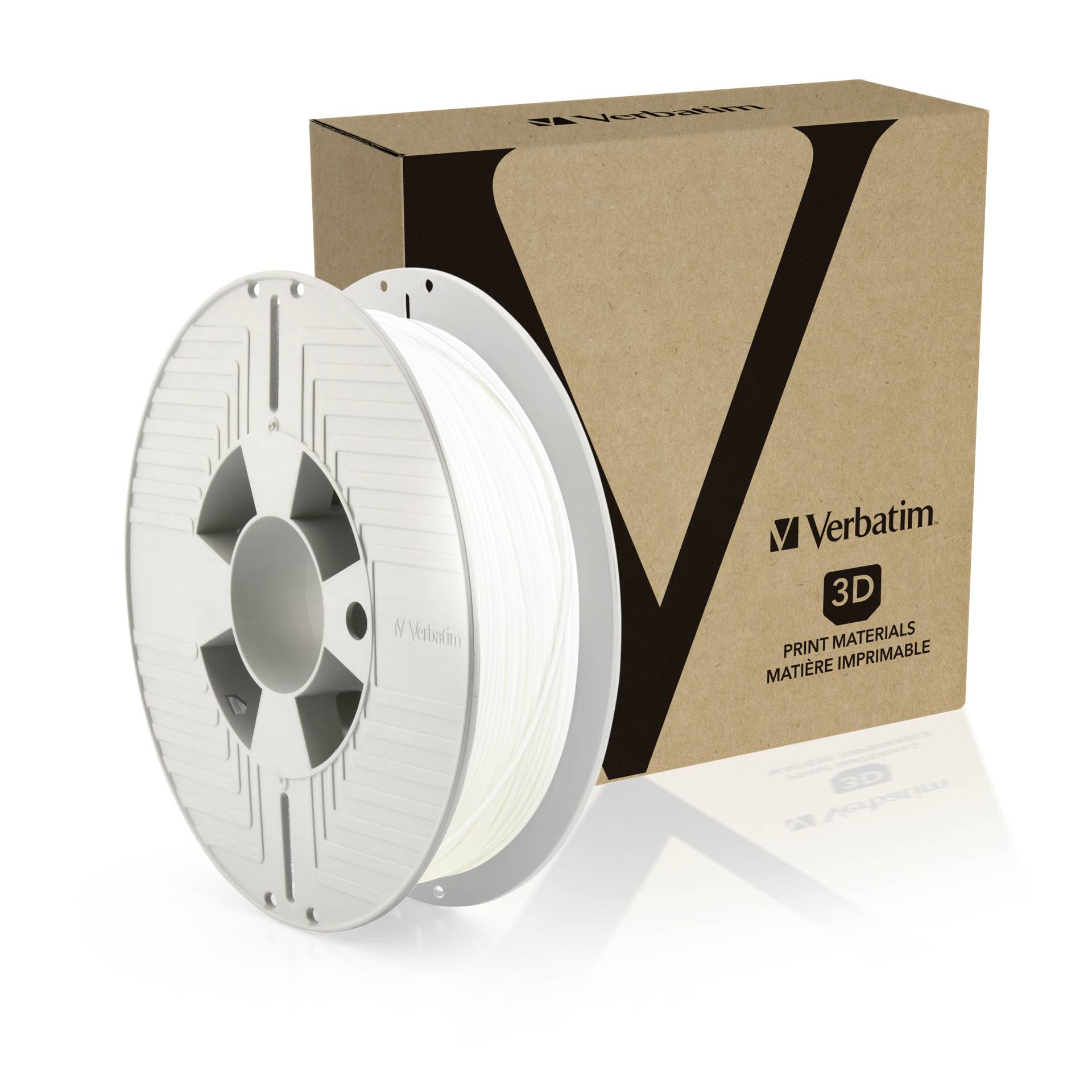 Verbatim 3D Printer Filament Primalloy 1,75 mm 500 g bianco