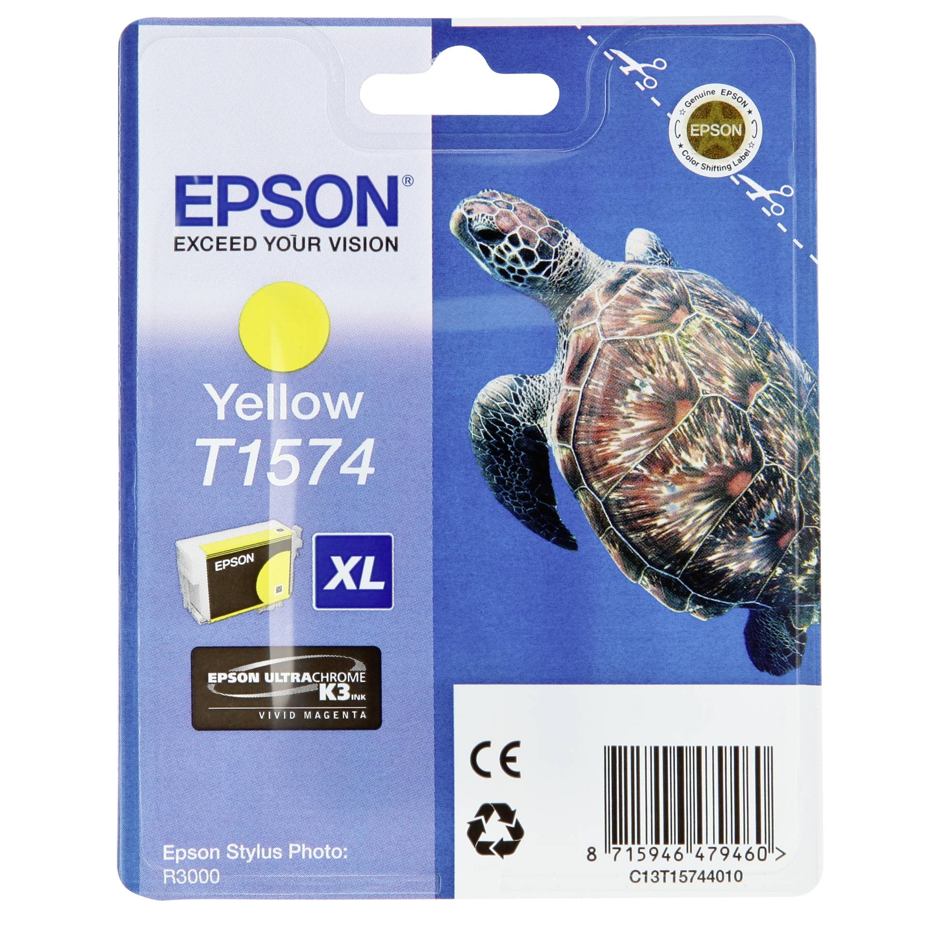 Epson cartuccia     giallo T 157                     T 1574