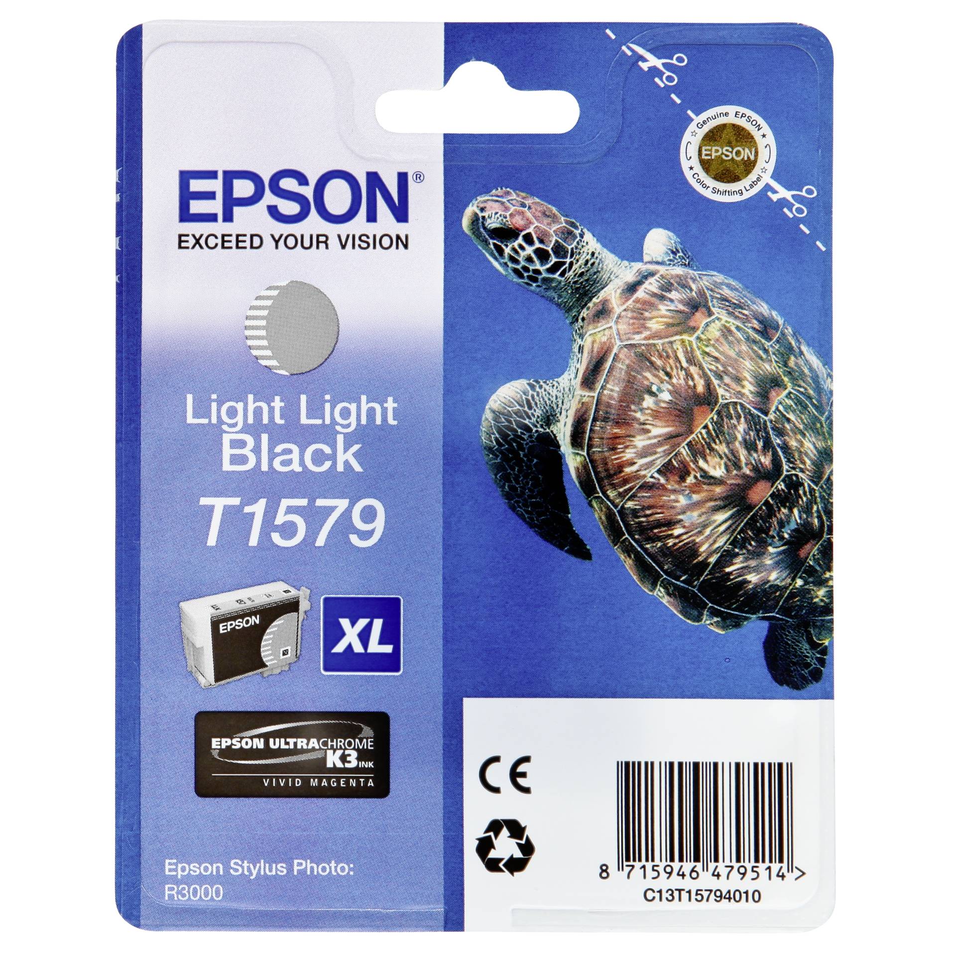 Epson cartuccia     light light nero    T 157             T