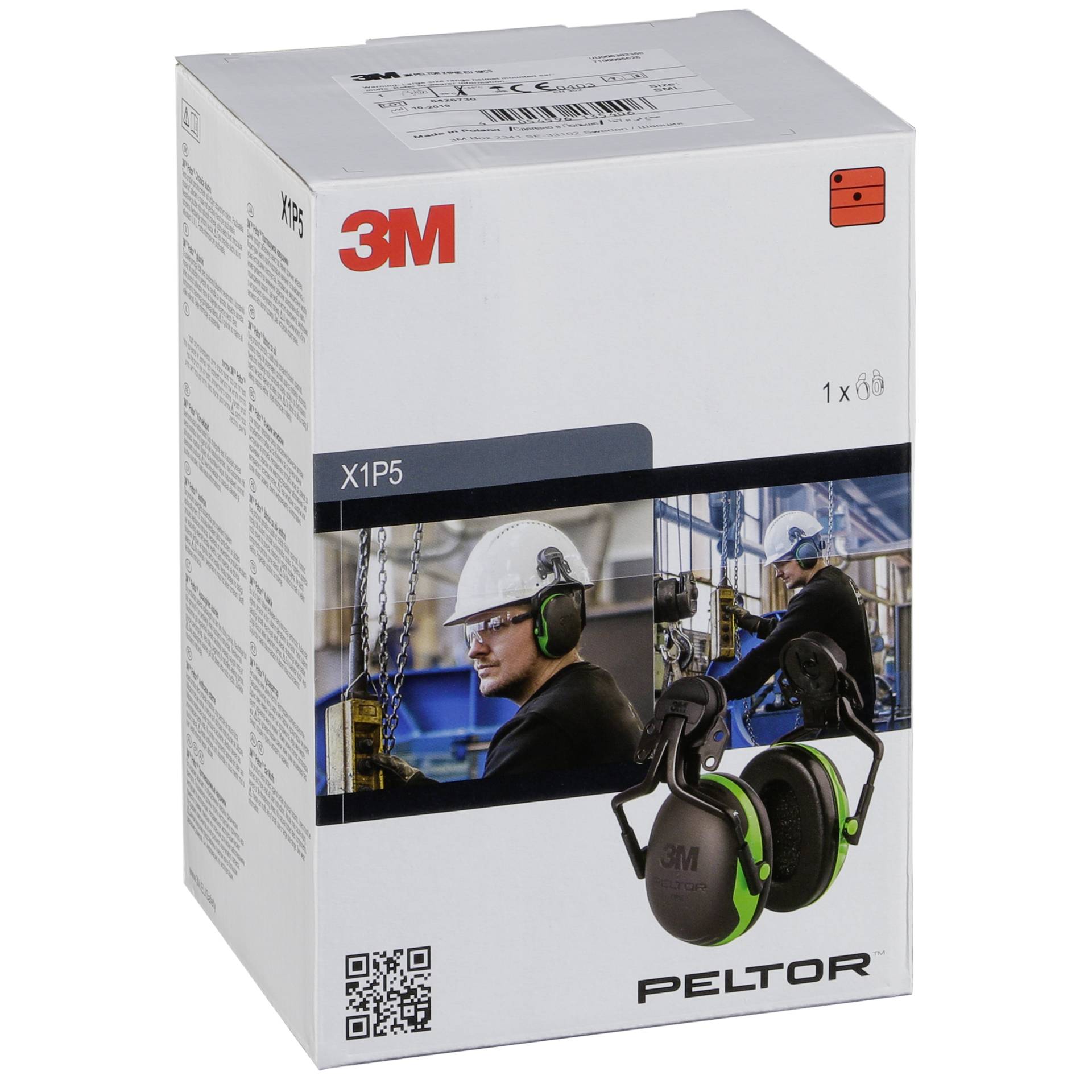 Peltor helmet earprotection capsule X1P3E