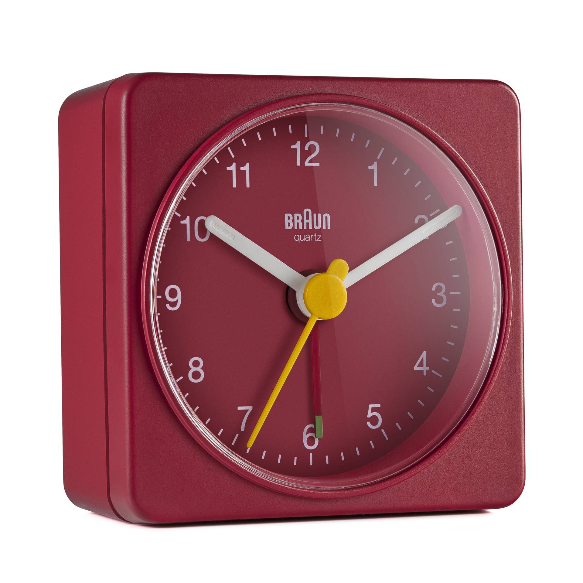 Braun BC 02 R Sveglia al quarzo rosso