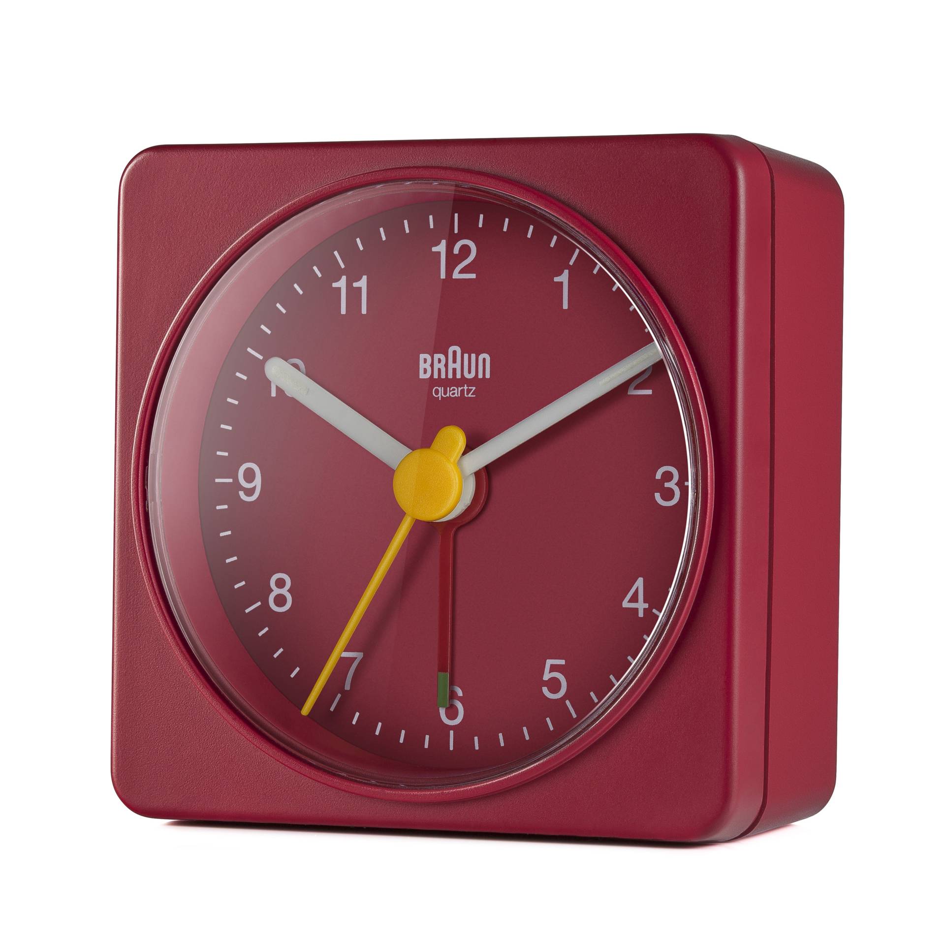 Braun BC 02 R Sveglia al quarzo rosso