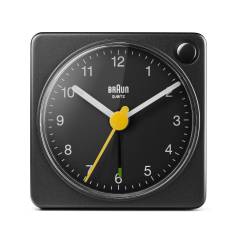 Braun BC 02 XB sveglia al quarzo nero funzione luce 2