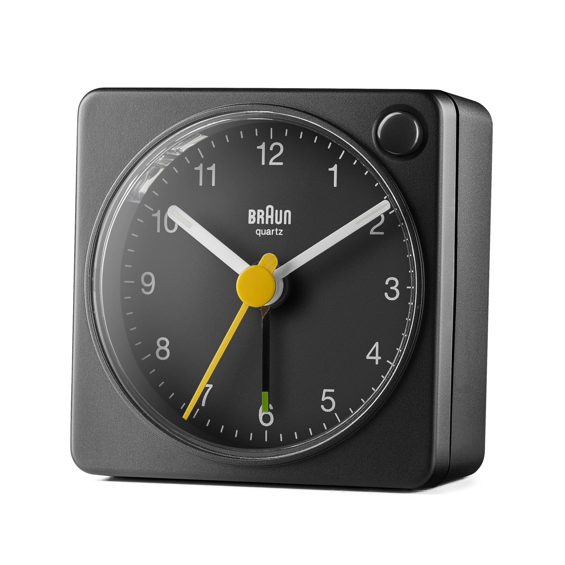 Braun BC 02 XB sveglia al quarzo nero funzione luce
