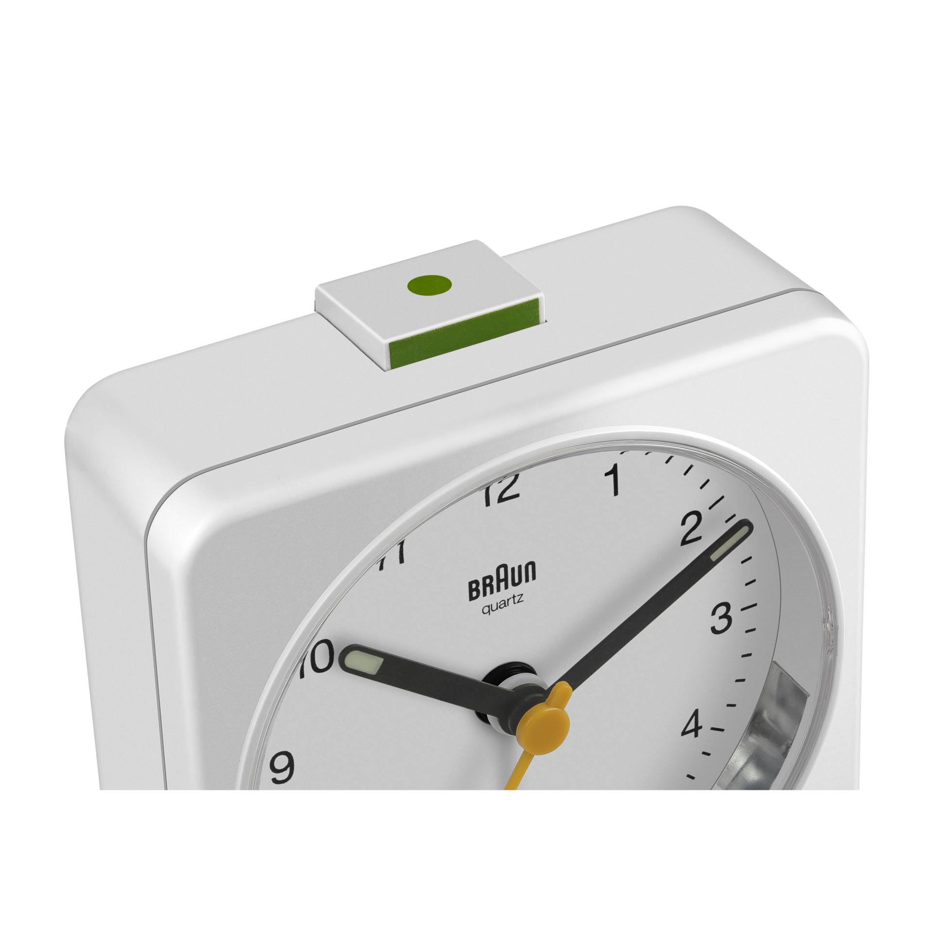 Braun BC 03 W Sveglia al quarzo analog bianco