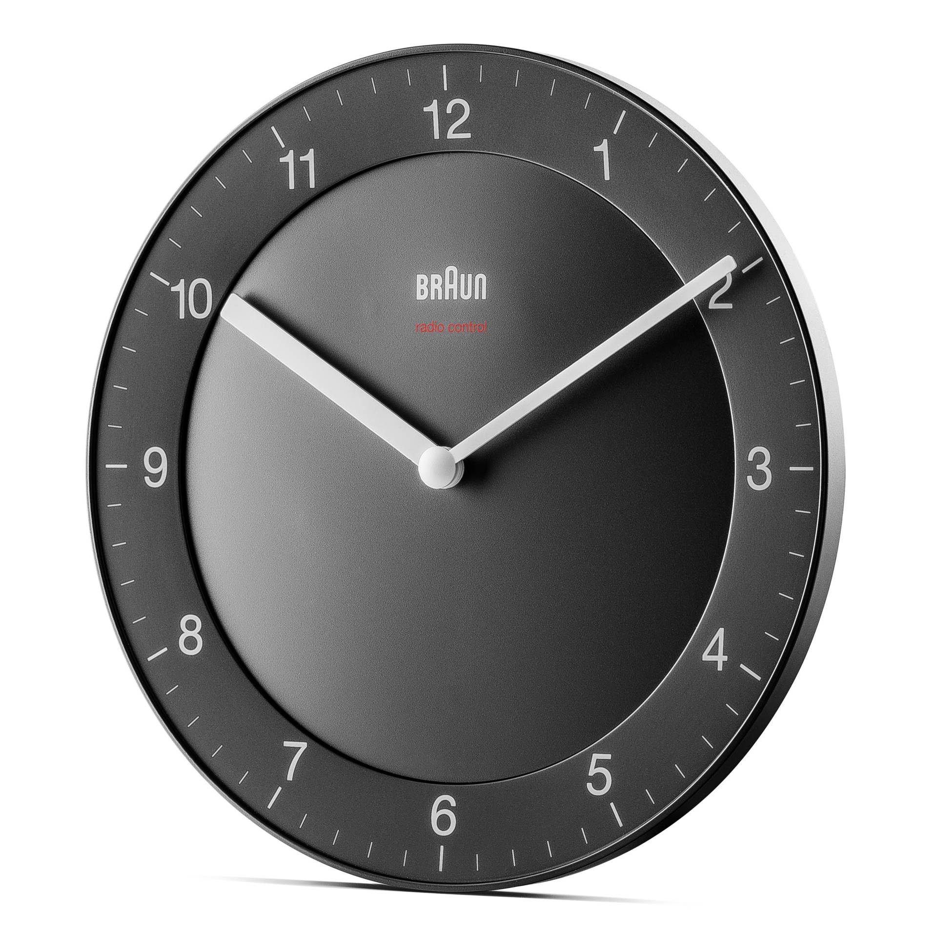 Braun BC 06 B-DCF orologio da parete radiocontrollato nero