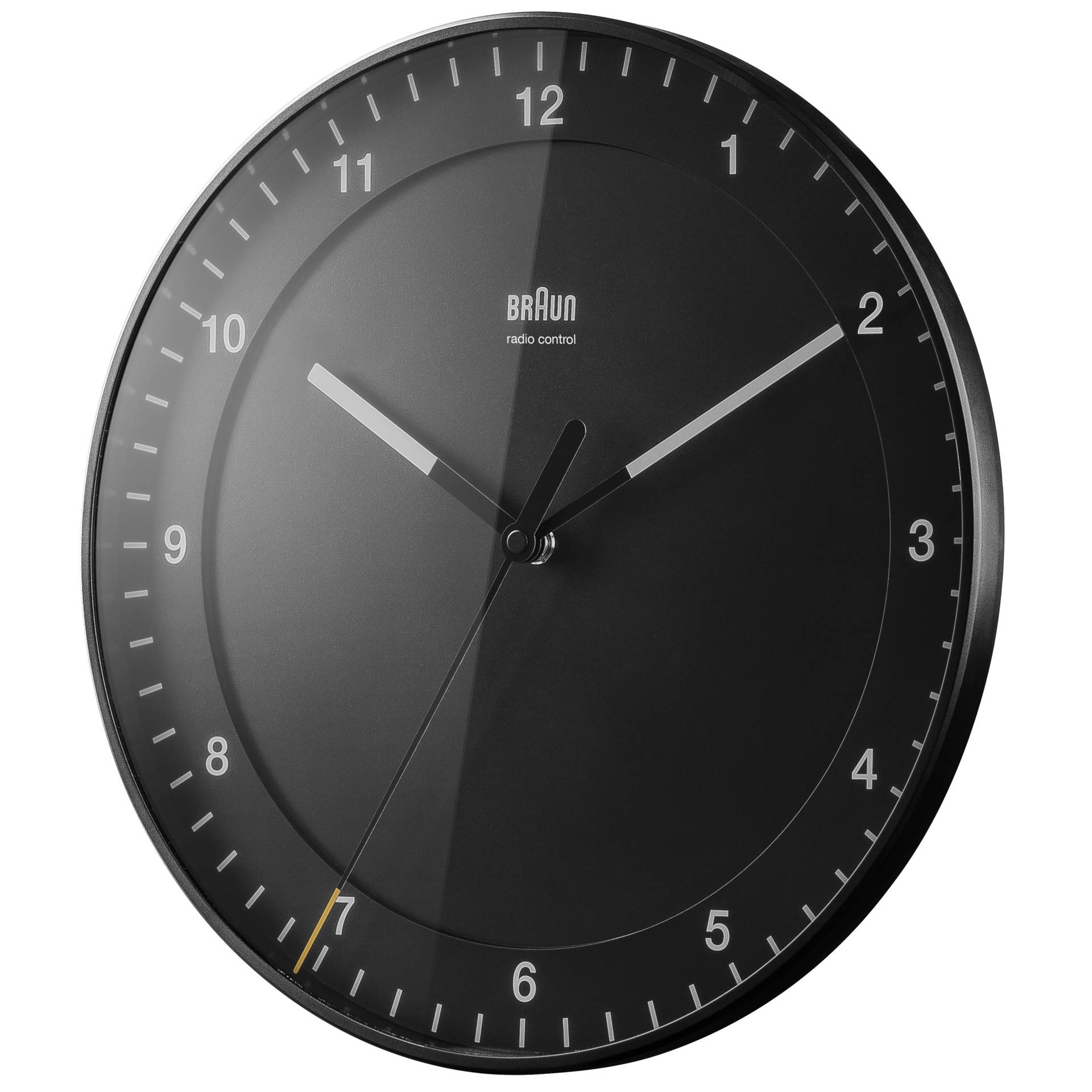 Braun BC 17 B-DCF orologio da parete radiocontrollato nero
