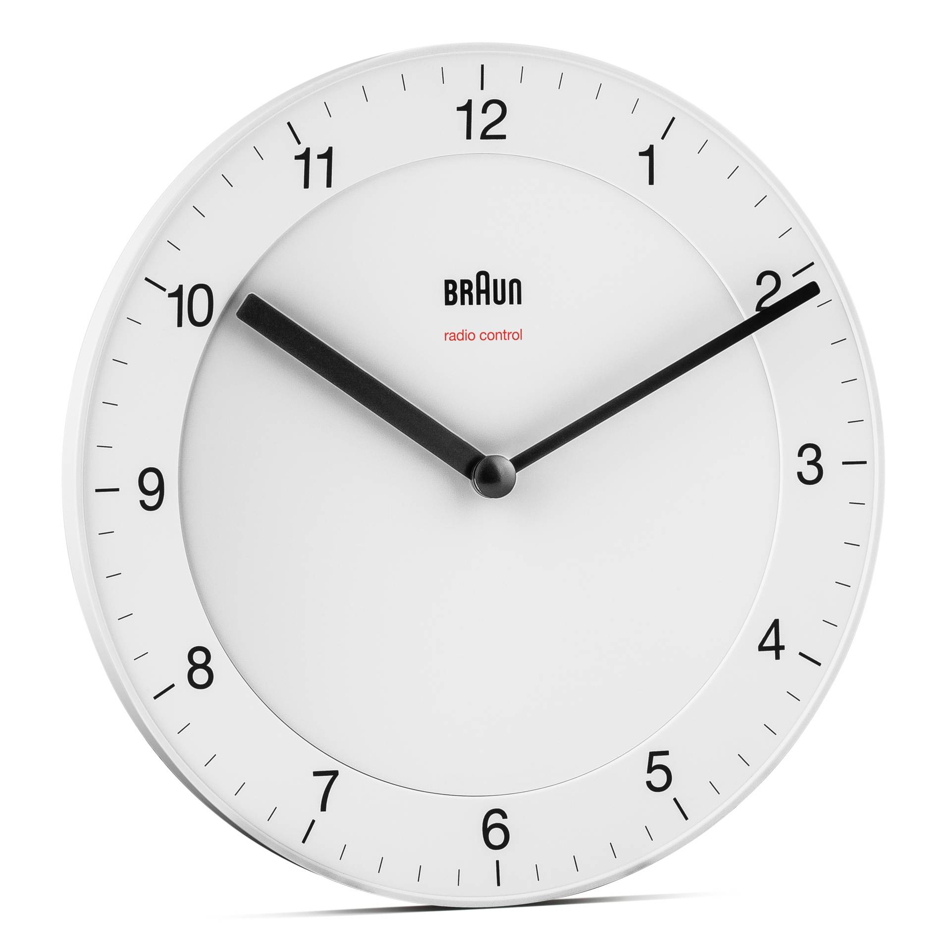 Braun BC 17 W-DCF orologo da parete radiocontrollato bianco