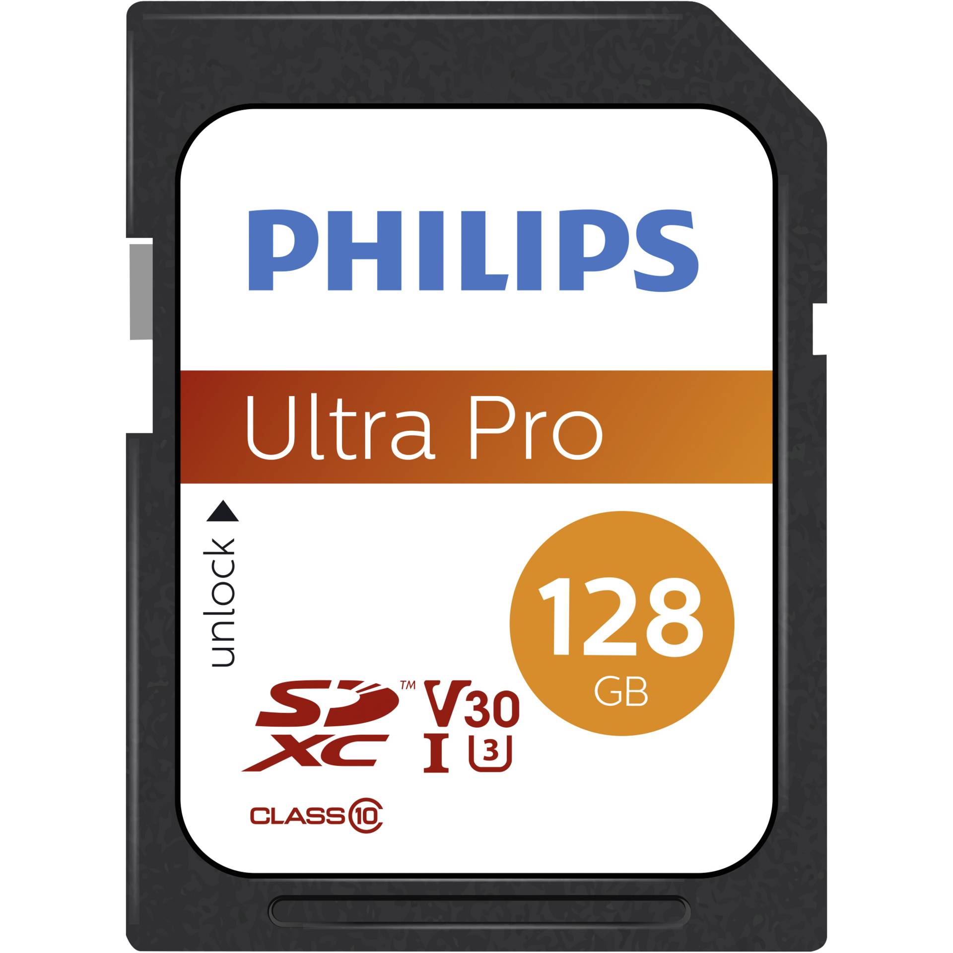 Philips SDXC Card          128GB Class 10 UHS-I U3 V30 A1