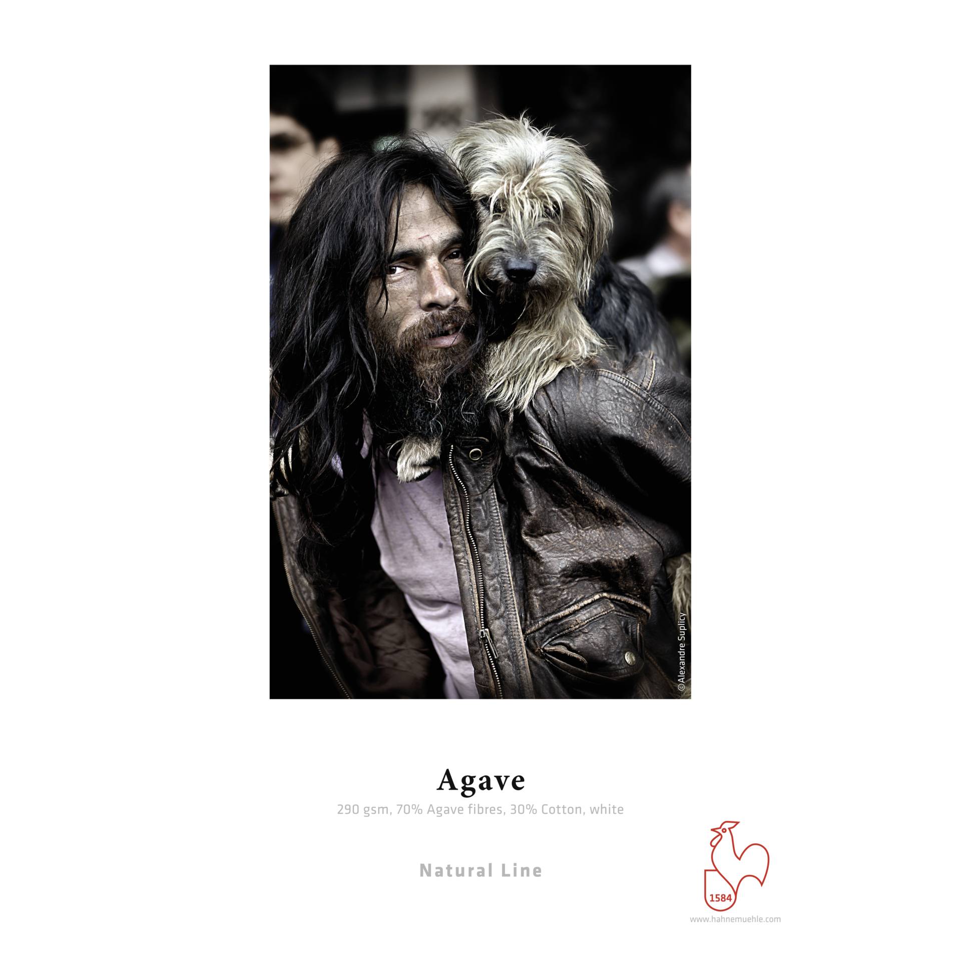 Hahnemühle Agave             A 3 290 g, 25 fogli opaco bianc