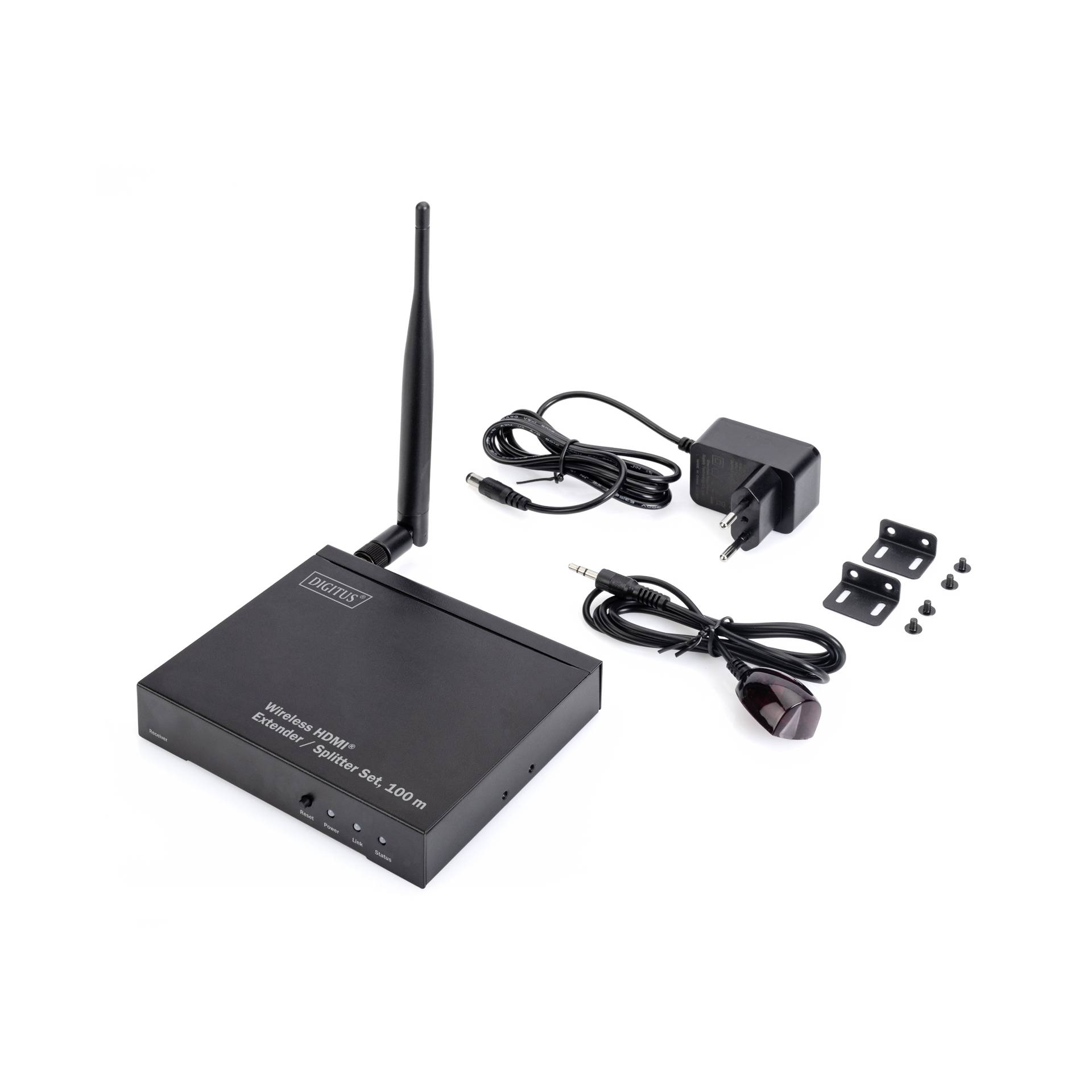 DIGITUS Wireless HDMI Extender Receiver 100m Splitter kit