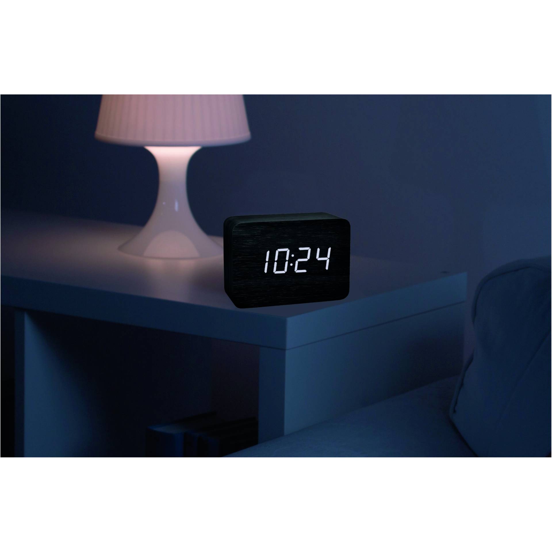 TFA 60.2549.01 Sveglia radiocontrollata nero