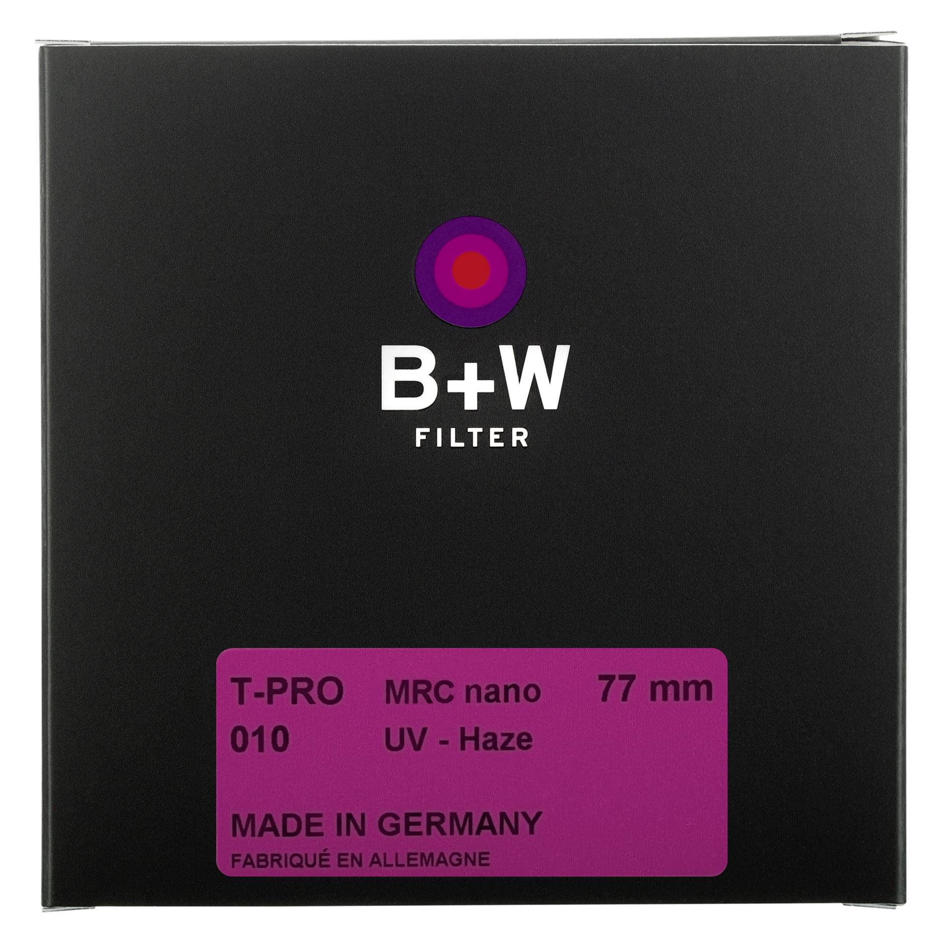 B+W T-Pro 010 UV-Haze MRC nano 77mm