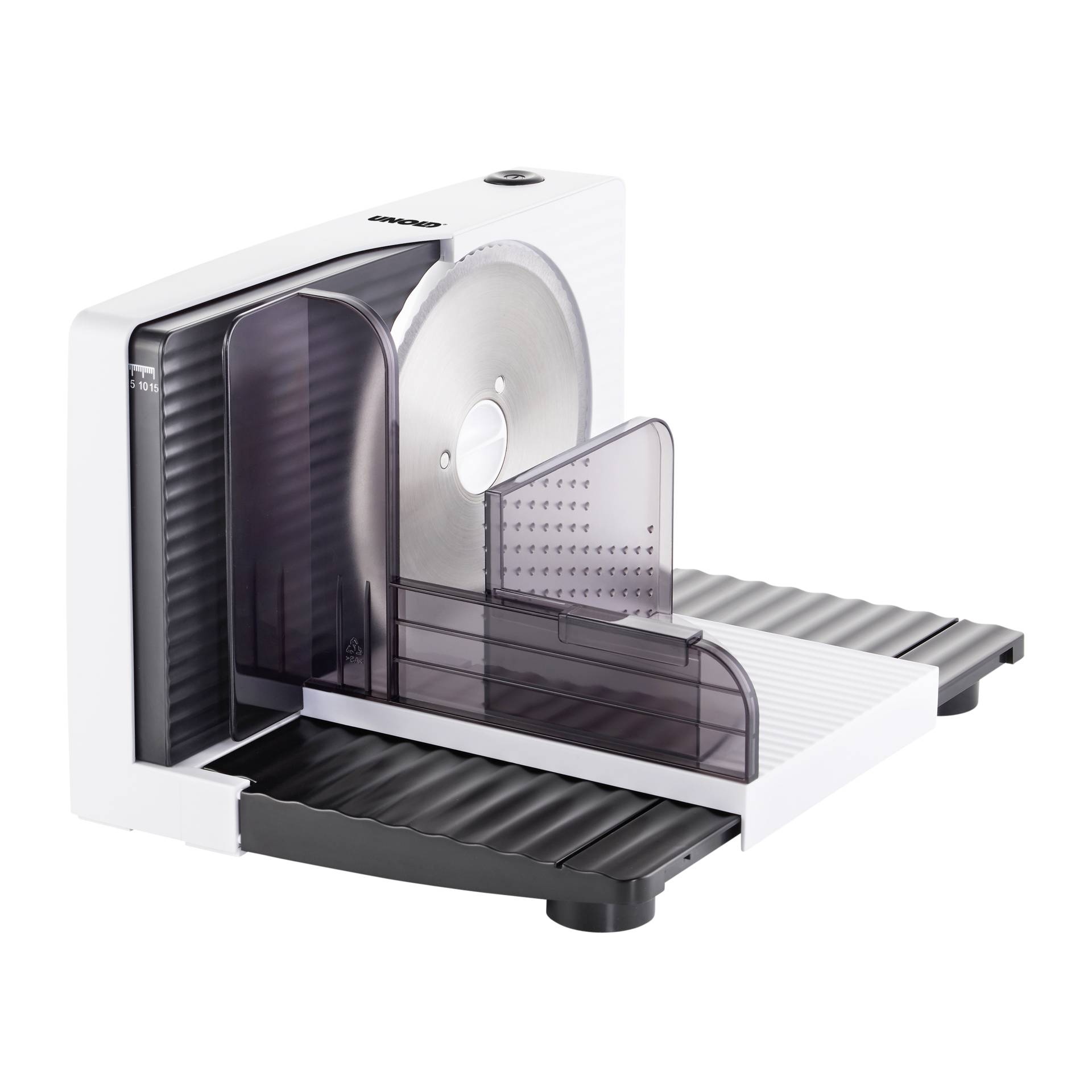 Unold 78860 affettatrice Curve bianco
