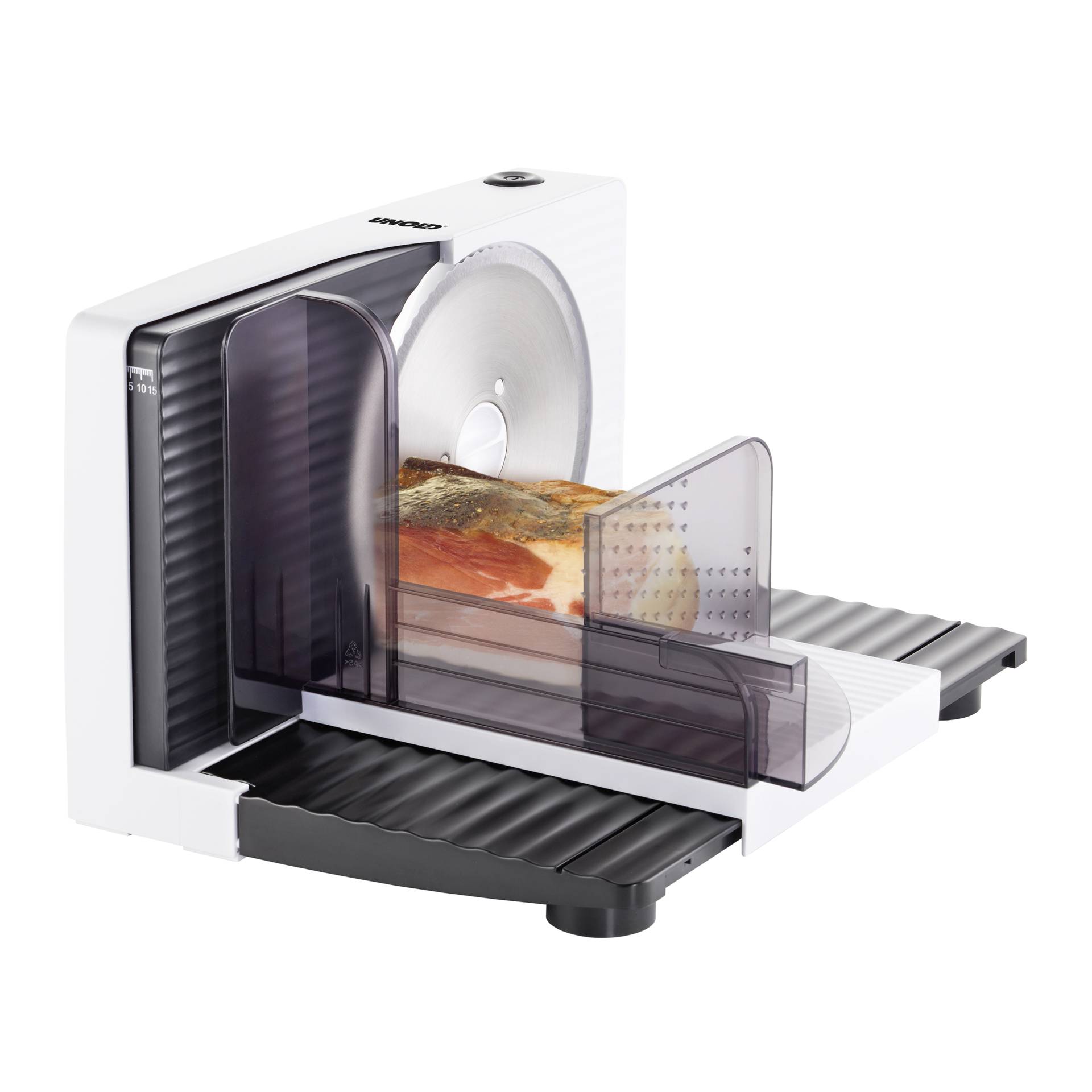 Unold 78860 affettatrice Curve bianco