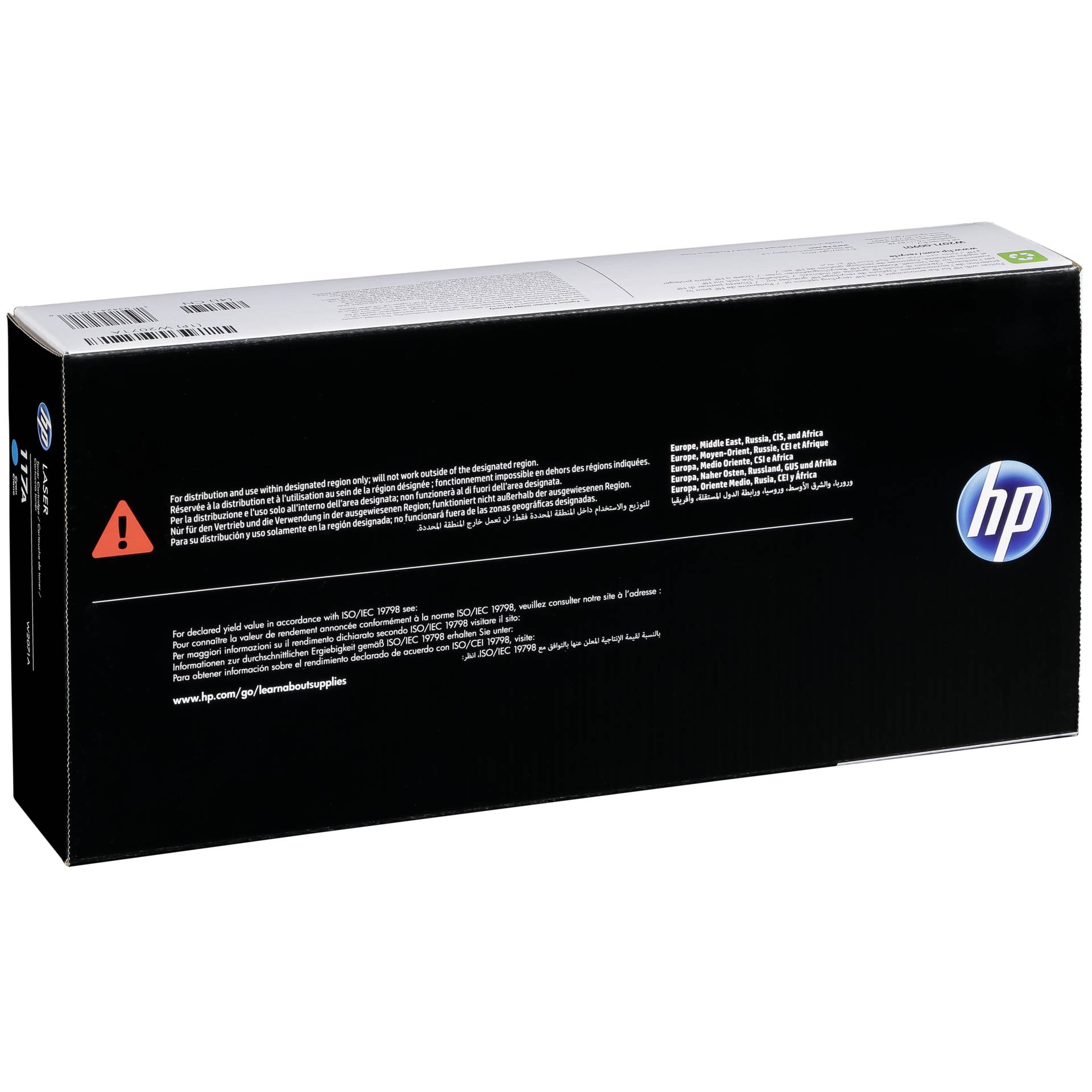 HP Toner W 2071 A ciano No. 117 A