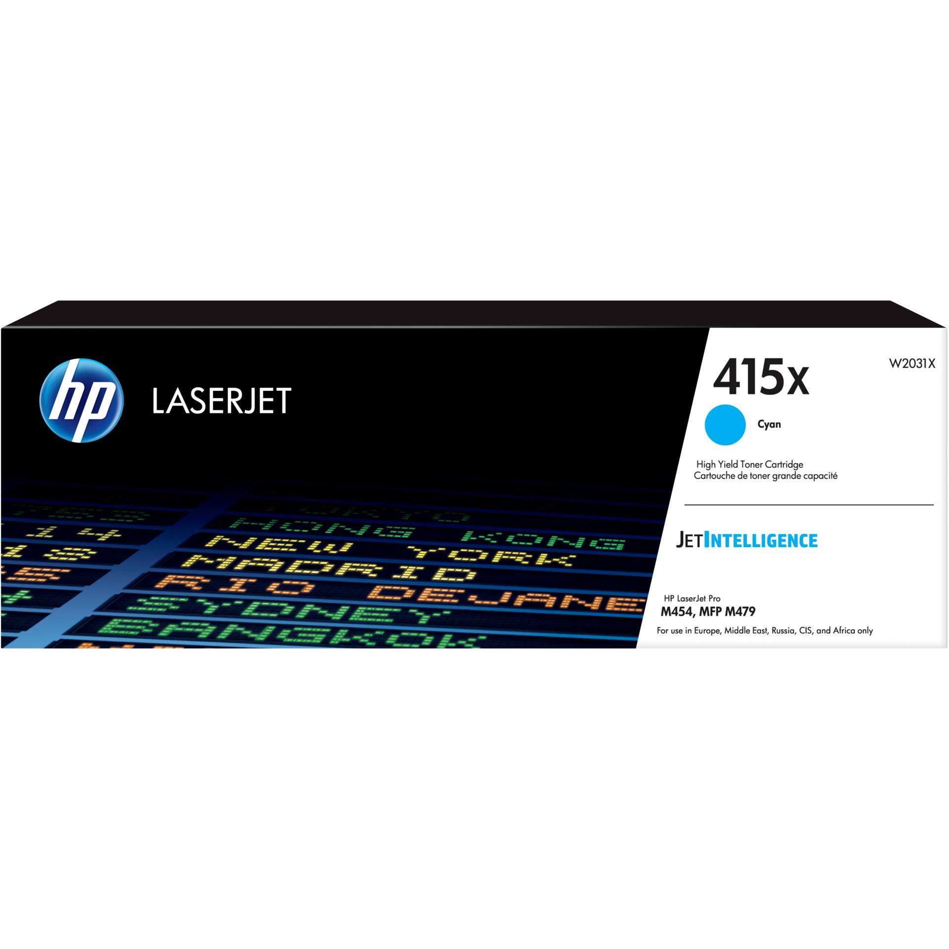 HP cartuccia W 2031 X ciano No. 415 X