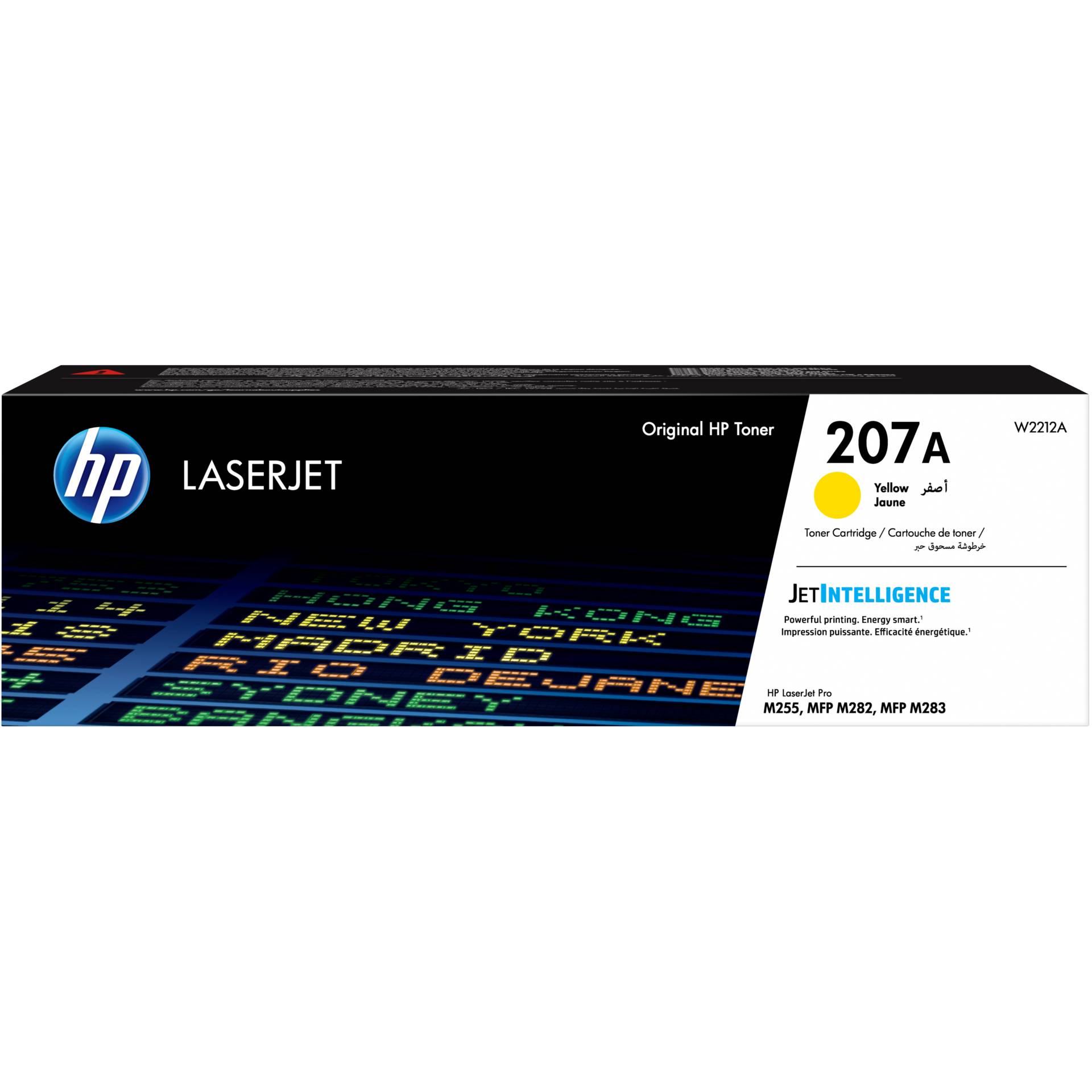 HP cartuccia W 2212 A giallo No. 207 A